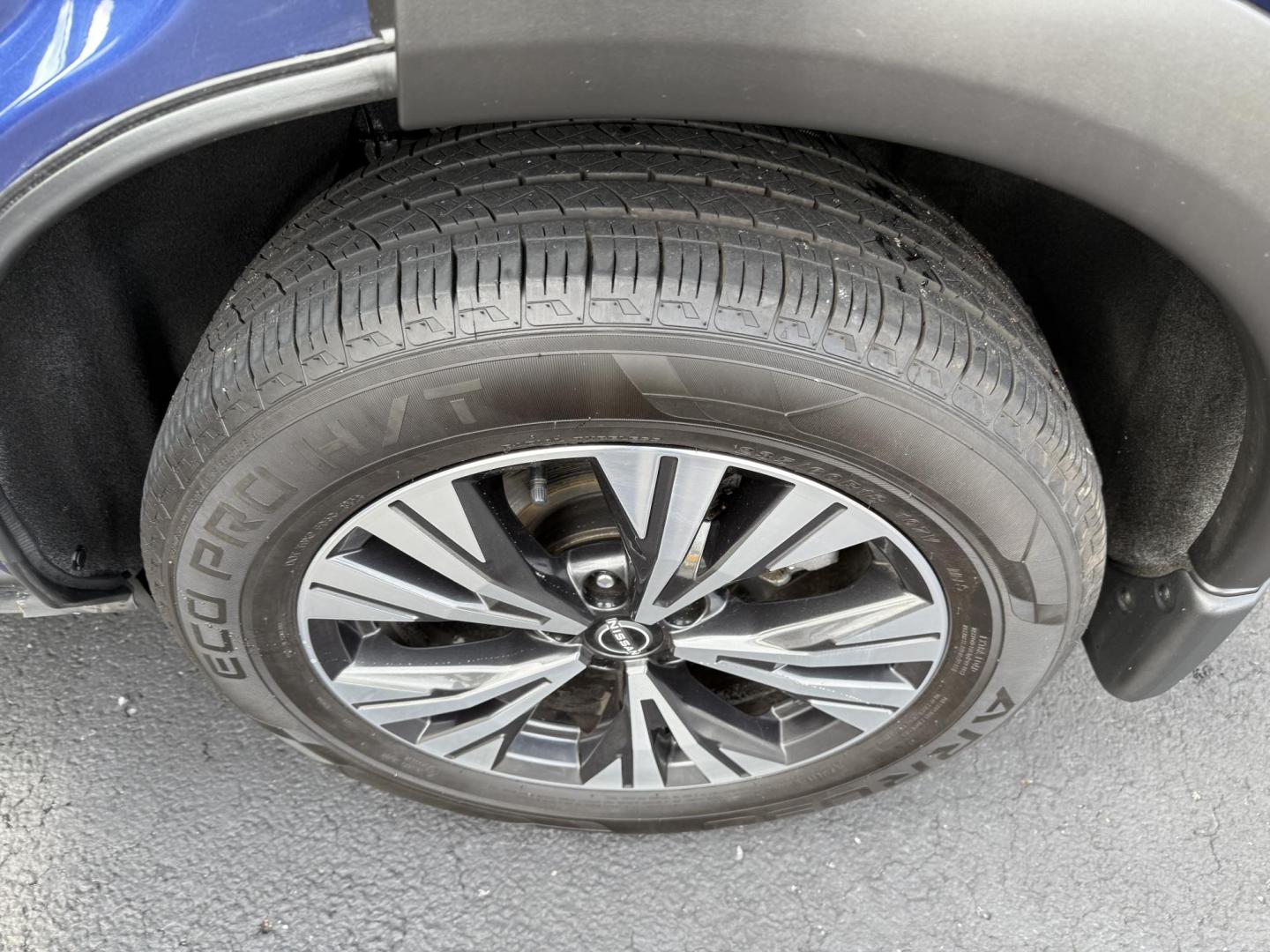 2023 Blue Nissan Rogue SV AWD (JN8BT3BB9PW) with an 2.5L L4 DOHC 16V engine, CVT transmission, located at 8464 Route 219, Brockway, PA, 15824, (814) 265-1330, 41.226871, -78.780518 - Photo#11