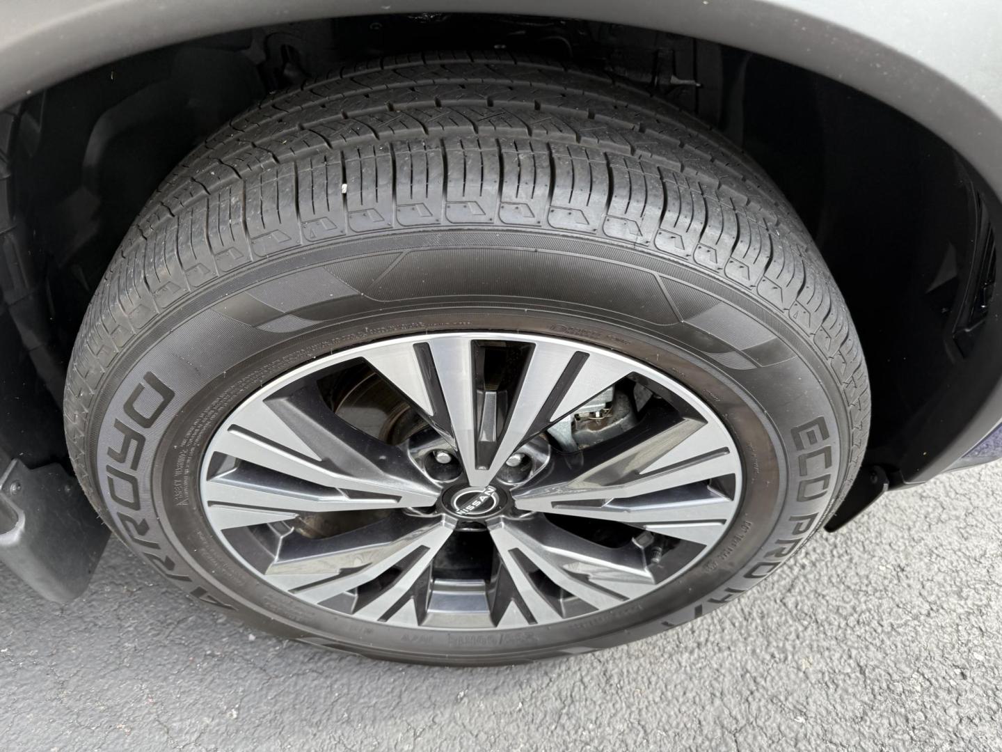 2023 Blue Nissan Rogue SV AWD (JN8BT3BB9PW) with an 2.5L L4 DOHC 16V engine, CVT transmission, located at 8464 Route 219, Brockway, PA, 15824, (814) 265-1330, 41.226871, -78.780518 - Photo#19