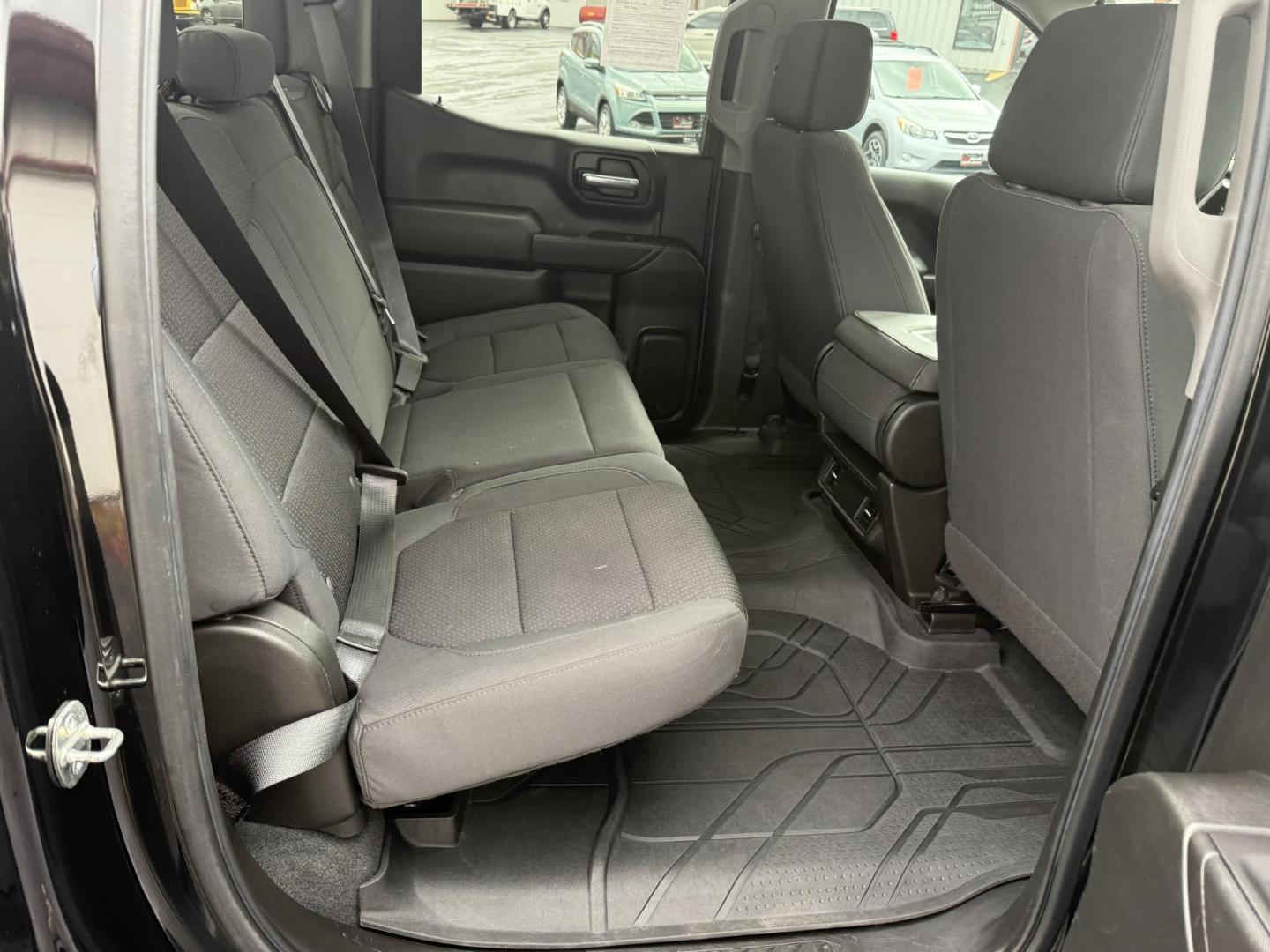 2020 Black Chevrolet Silverado 1500 Custom Crew Cab Short Box 4WD (1GCUYBEF1LZ) with an 5.3L V8 OHV 16V engine, 6A transmission, located at 8464 Route 219, Brockway, PA, 15824, (814) 265-1330, 41.226871, -78.780518 - Good looking pre owned 2020 Chev 1500 Crew cab 4wd with V8 engine, air condition, pwr windows and locks, and much more. This truck is serviced up and comes with a warranty. - Photo#13