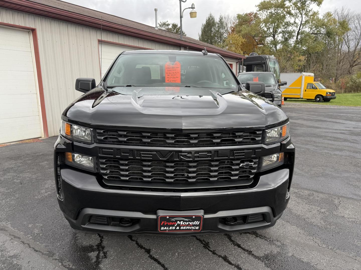 2020 Black Chevrolet Silverado 1500 Custom Crew Cab Short Box 4WD (1GCUYBEF1LZ) with an 5.3L V8 OHV 16V engine, 6A transmission, located at 8464 Route 219, Brockway, PA, 15824, (814) 265-1330, 41.226871, -78.780518 - Good looking pre owned 2020 Chev 1500 Crew cab 4wd with V8 engine, air condition, pwr windows and locks, and much more. This truck is serviced up and comes with a warranty. - Photo#19
