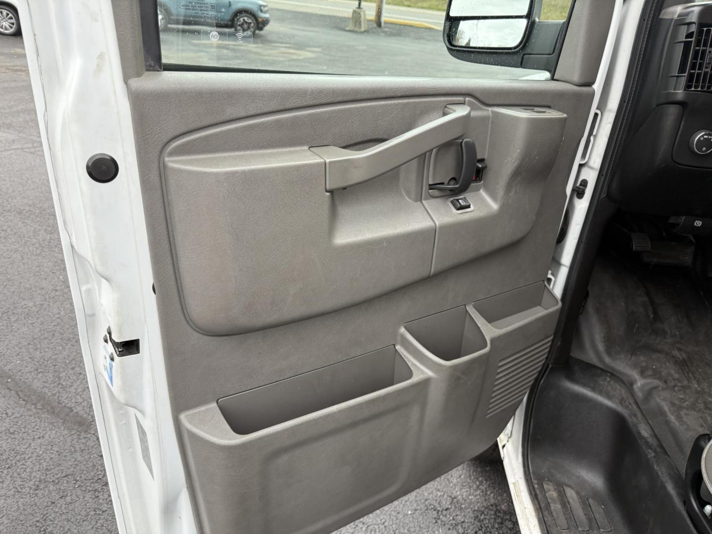 2019 White Chevrolet Express 3500 Cargo Extended (1GCZGHFG1K1) with an 6.0L V8 OHV 16V FFV engine, 6A transmission, located at 8464 Route 219, Brockway, PA, 15824, (814) 265-1330, 41.226871, -78.780518 - Must see 2019 Chev G3500 Cargo long base van well equipped with air condition, power windows and locks, and ONLY 87000 miles. Serviced up for delivery. - Photo#2