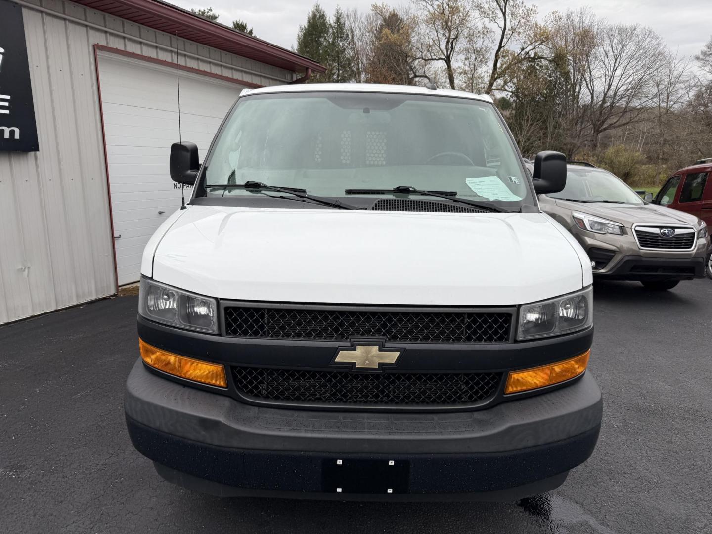 2019 White Chevrolet Express 3500 Cargo Extended (1GCZGHFG1K1) with an 6.0L V8 OHV 16V FFV engine, 6A transmission, located at 8464 Route 219, Brockway, PA, 15824, (814) 265-1330, 41.226871, -78.780518 - Must see 2019 Chev G3500 Cargo long base van well equipped with air condition, power windows and locks, and ONLY 87000 miles. Serviced up for delivery. - Photo#13