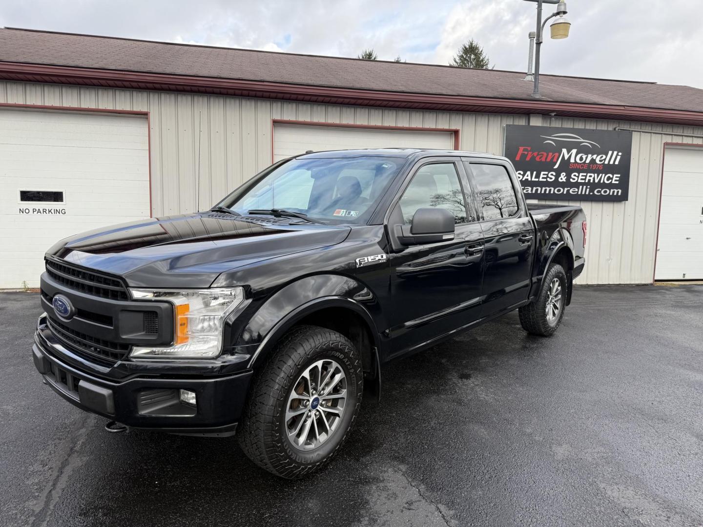 2018 Black Ford F-150 XLT SuperCrew 6.5-ft. Bed 4WD (1FTEW1EP0JF) with an 2.7L V6 DOHC 24V engine, 6A transmission, located at 8464 Route 219, Brockway, PA, 15824, (814) 265-1330, 41.226871, -78.780518 - Photo#0