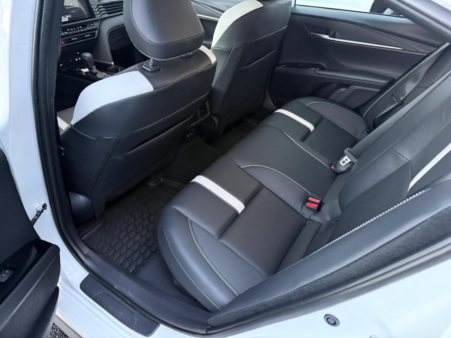 2026 White Toyota Camry Hybrid SE AWD (4T1DBADK7TU) with an 2.5L L4 DOHC 16V HYBRID engine, 1A transmission, located at 8464 Route 219, Brockway, PA, 15824, (814) 265-1330, 41.226871, -78.780518 - Must see 2026 Toyota Camry Nightline pkg ALL WHEEL DRIVE well equipped with leather interior, power/heated front seats, sunroof and much more. Local trade that was over$37000 new. Hurry in this one won't last long. Lots of factory warranty remaining. Serviced up. - Photo#6