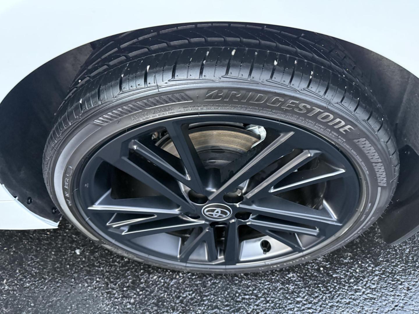 2026 White Toyota Camry Hybrid SE AWD (4T1DBADK7TU) with an 2.5L L4 DOHC 16V HYBRID engine, 1A transmission, located at 8464 Route 219, Brockway, PA, 15824, (814) 265-1330, 41.226871, -78.780518 - Must see 2026 Toyota Camry Nightline pkg ALL WHEEL DRIVE well equipped with leather interior, power/heated front seats, sunroof and much more. Local trade that was over$37000 new. Hurry in this one won't last long. Lots of factory warranty remaining. Serviced up. - Photo#8