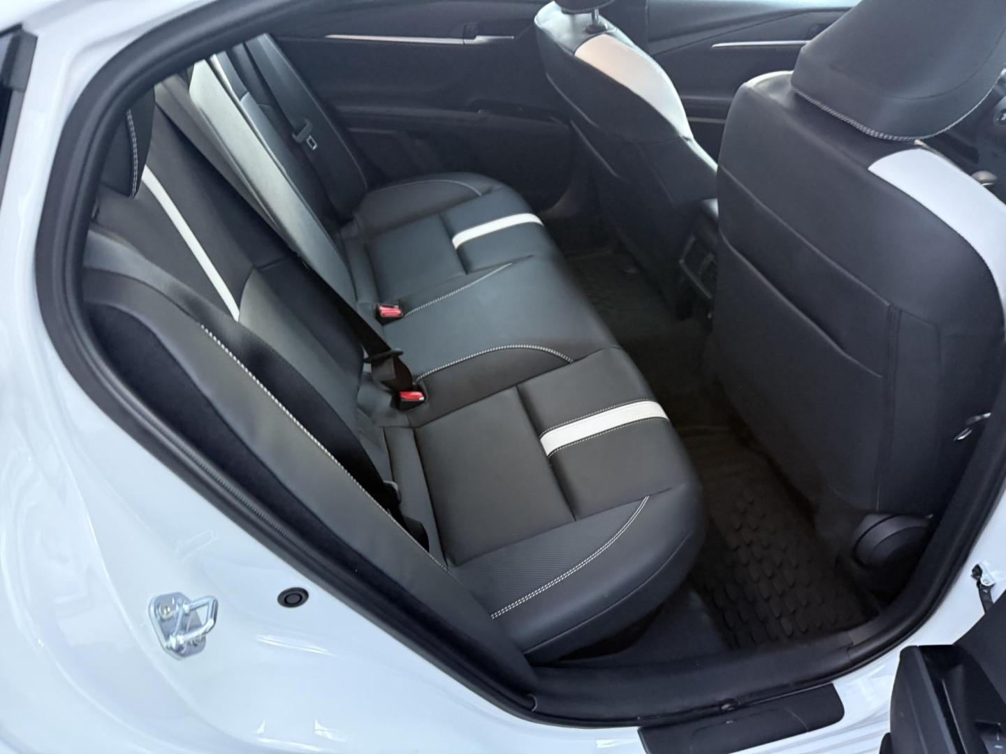 2026 White Toyota Camry Hybrid SE AWD (4T1DBADK7TU) with an 2.5L L4 DOHC 16V HYBRID engine, 1A transmission, located at 8464 Route 219, Brockway, PA, 15824, (814) 265-1330, 41.226871, -78.780518 - Must see 2026 Toyota Camry Nightline pkg ALL WHEEL DRIVE well equipped with leather interior, power/heated front seats, sunroof and much more. Local trade that was over$37000 new. Hurry in this one won't last long. Lots of factory warranty remaining. Serviced up. - Photo#12