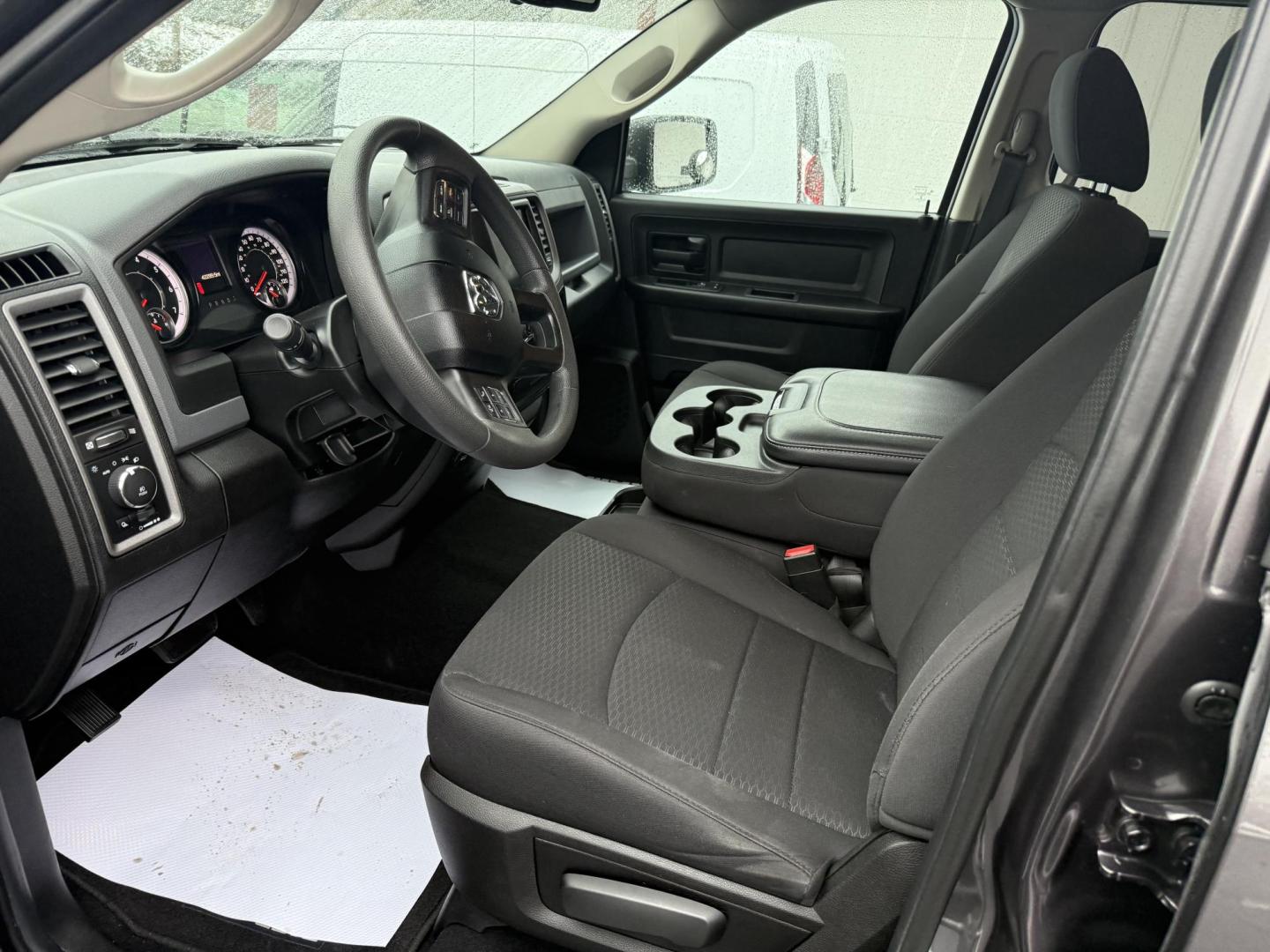 2019 Charcoal RAM 1500 Tradesman Crew Cab SWB 4WD (1C6RR7KT6KS) with an 5.7L V8 OHV 16V engine, 8A transmission, located at 8464 Route 219, Brockway, PA, 15824, (814) 265-1330, 41.226871, -78.780518 - 2019 Ram 1500 Crew Cab Express 4wd with Hemi, a/c, power windows and locks, 20's..factory hitch, bed liner, big screen radio with back up camera and ONLY 42000 miles. - Photo#3