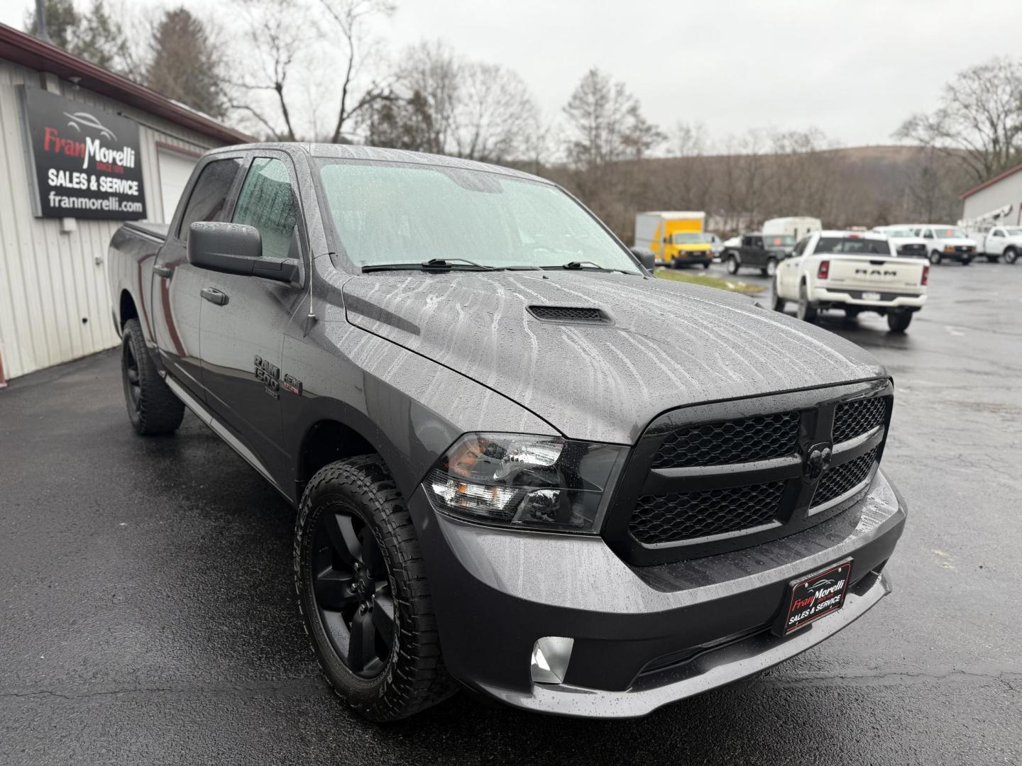 2019 Charcoal RAM 1500 Tradesman Crew Cab SWB 4WD (1C6RR7KT6KS) with an 5.7L V8 OHV 16V engine, 8A transmission, located at 8464 Route 219, Brockway, PA, 15824, (814) 265-1330, 41.226871, -78.780518 - 2019 Ram 1500 Crew Cab Express 4wd with Hemi, a/c, power windows and locks, 20's..factory hitch, bed liner, big screen radio with back up camera and ONLY 42000 miles. - Photo#16