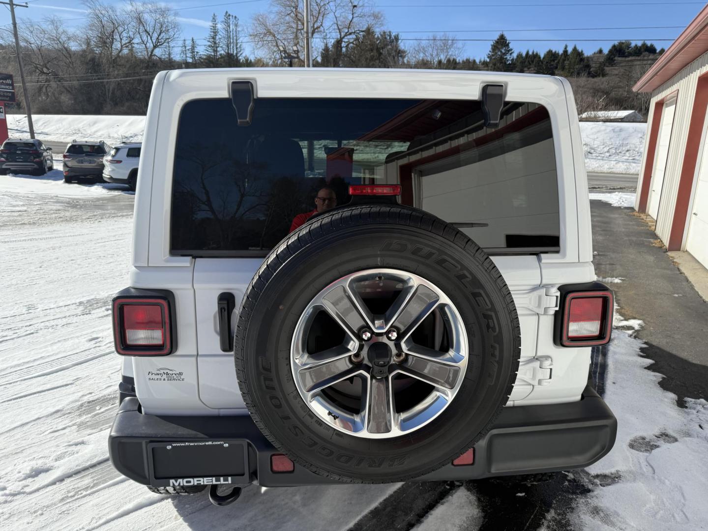 2022 White Jeep Wrangler Unlimited Sahara (1C4HJXEG4NW) with an 3.6L V6 DOHC 24V FFV engine, 6A transmission, located at 8464 Route 219, Brockway, PA, 15824, (814) 265-1330, 41.226871, -78.780518 - Super, clean 2022 Jeep Wrangler Unlimited Sahara 4wd well equipped and very sharp. Well equipped, with V6 engine, air condition, power windows and locks, matching hard top and much more. This Jeep is serviced, warranted and priced to sell. - Photo#11