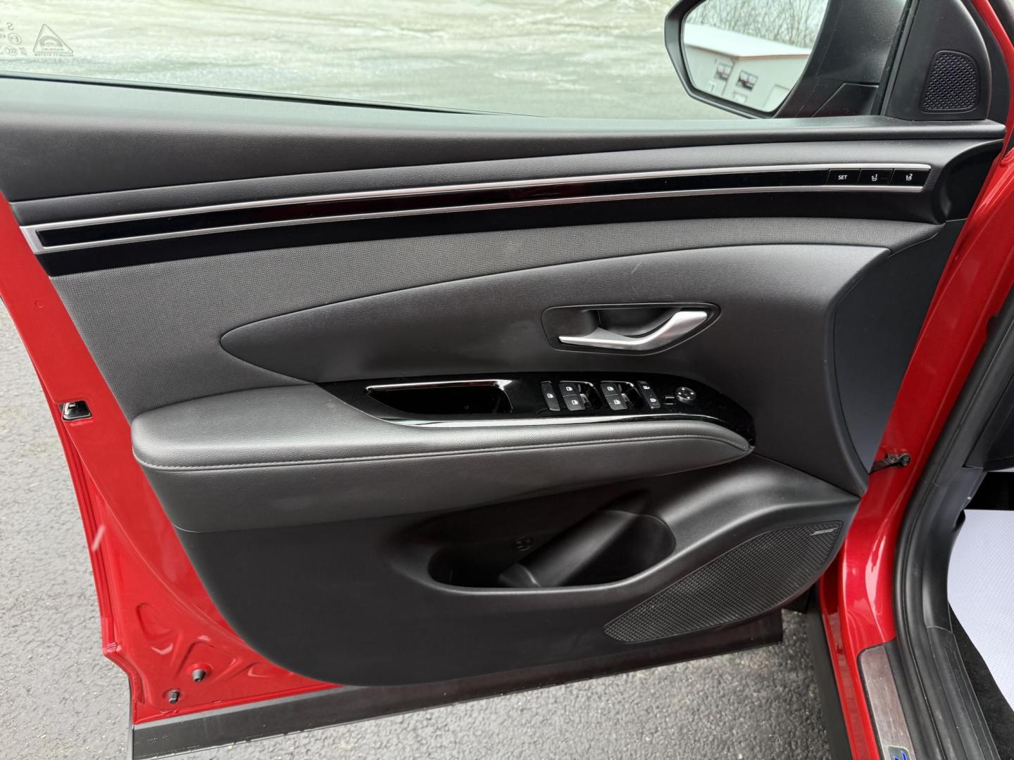 2022 Red Hyundai Tucson Limited AWD (5NMJECAE1NH) with an 2.5L L4 DOHC 16V engine, 8A transmission, located at 8464 Route 219, Brockway, PA, 15824, (814) 265-1330, 41.226871, -78.780518 - ONE SHARP VEHICLE...stop in and check out this 2022 Hyundai Tucson Limited all wheel drive with leather interior, power/heated front seats, pano roof, navigation, factory alloy wheels, ONLY 21000 miles and much more. Serviced up and comes with a warranty. - Photo#3