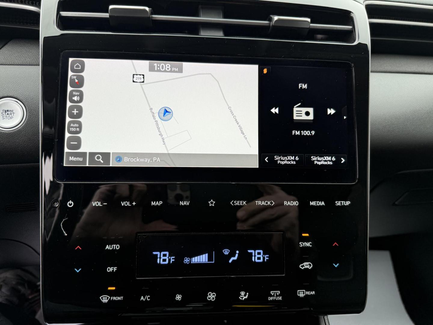 2022 Red Hyundai Tucson Limited AWD (5NMJECAE1NH) with an 2.5L L4 DOHC 16V engine, 8A transmission, located at 8464 Route 219, Brockway, PA, 15824, (814) 265-1330, 41.226871, -78.780518 - ONE SHARP VEHICLE...stop in and check out this 2022 Hyundai Tucson Limited all wheel drive with leather interior, power/heated front seats, pano roof, navigation, factory alloy wheels, ONLY 21000 miles and much more. Serviced up and comes with a warranty. - Photo#6