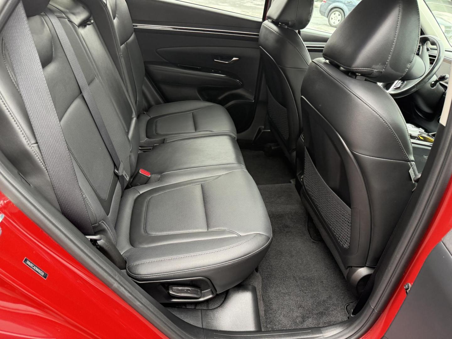 2022 Red Hyundai Tucson Limited AWD (5NMJECAE1NH) with an 2.5L L4 DOHC 16V engine, 8A transmission, located at 8464 Route 219, Brockway, PA, 15824, (814) 265-1330, 41.226871, -78.780518 - ONE SHARP VEHICLE...stop in and check out this 2022 Hyundai Tucson Limited all wheel drive with leather interior, power/heated front seats, pano roof, navigation, factory alloy wheels, ONLY 21000 miles and much more. Serviced up and comes with a warranty. - Photo#14