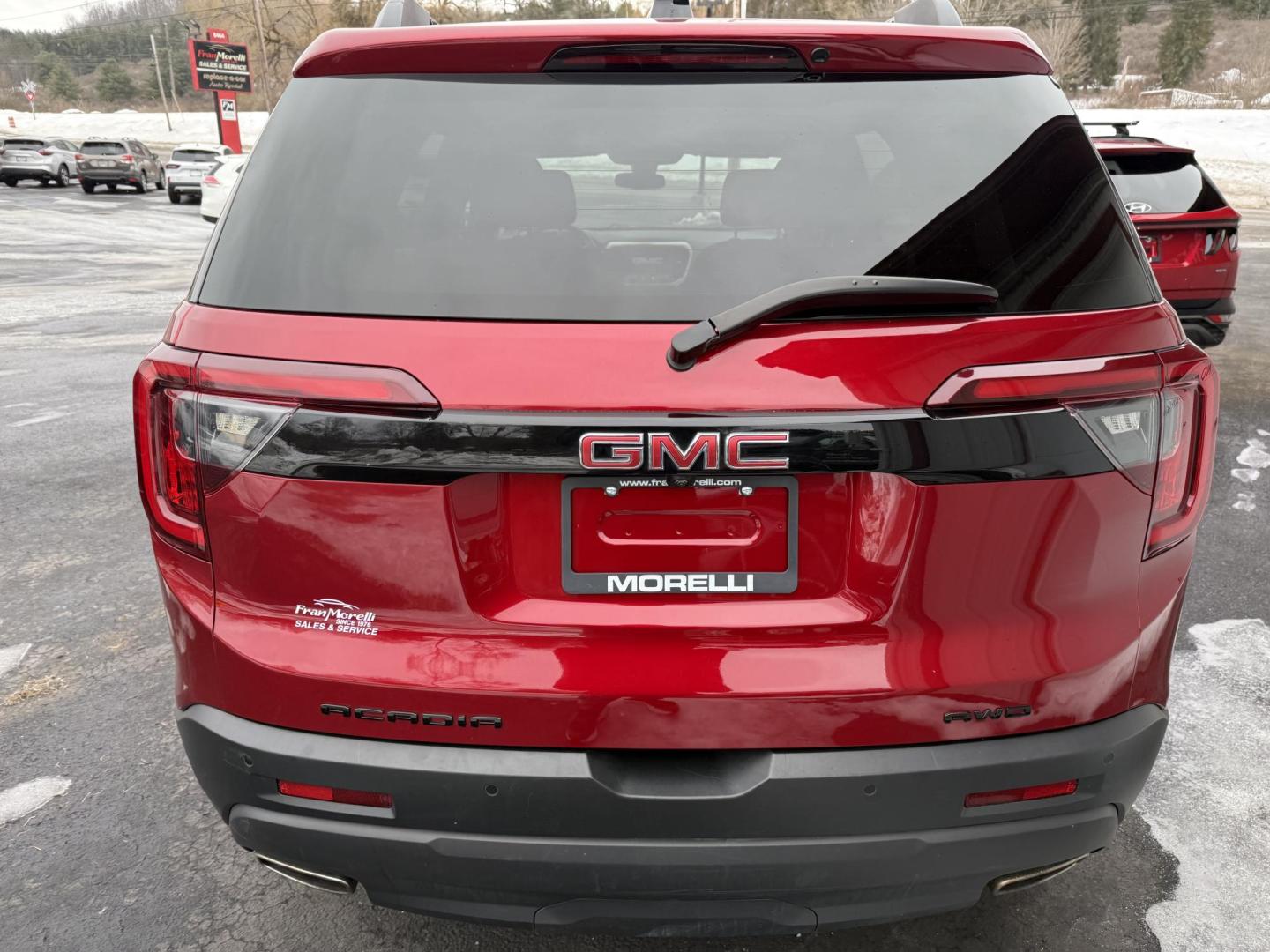 2021 Red GMC Acadia SLE-1 AWD (1GKKNRLS8MZ) with an 3.6L V6 DOHC 24V engine, 6A transmission, located at 8464 Route 219, Brockway, PA, 15824, (814) 265-1330, 41.226871, -78.780518 - Sharp looking pre owned 2021 GMC Acadia SLE all wheel drive with V6, air condition, cloth interior with power/heated seats, captain chairs, 6 passenger with rear a/c, factory alloy wheels and ONLY 68000 miles. Serviced with 2 new tires and ready to go. - Photo#10