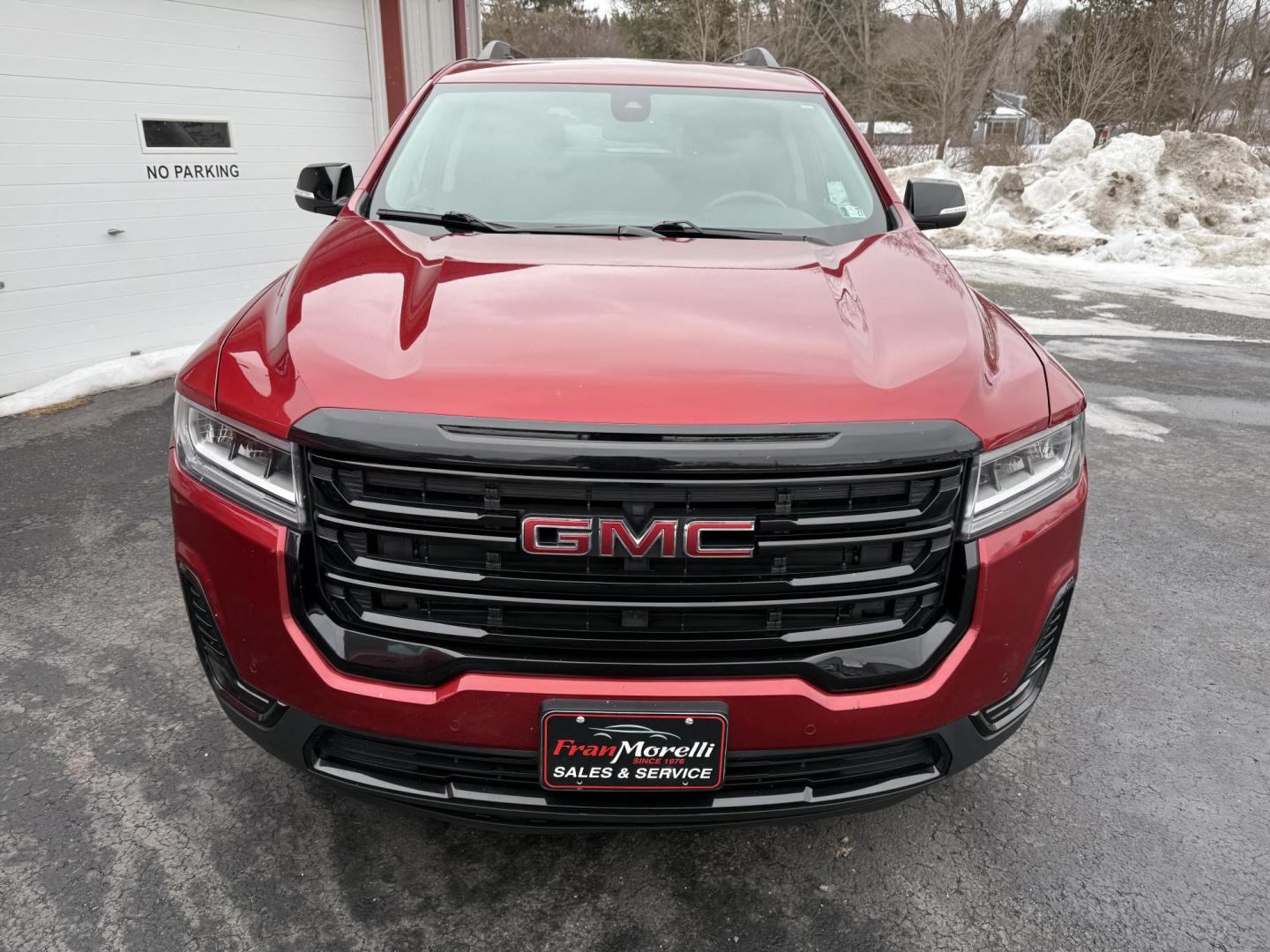 2021 Red GMC Acadia SLE-1 AWD (1GKKNRLS8MZ) with an 3.6L V6 DOHC 24V engine, 6A transmission, located at 8464 Route 219, Brockway, PA, 15824, (814) 265-1330, 41.226871, -78.780518 - Sharp looking pre owned 2021 GMC Acadia SLE all wheel drive with V6, air condition, cloth interior with power/heated seats, captain chairs, 6 passenger with rear a/c, factory alloy wheels and ONLY 68000 miles. Serviced with 2 new tires and ready to go. - Photo#18