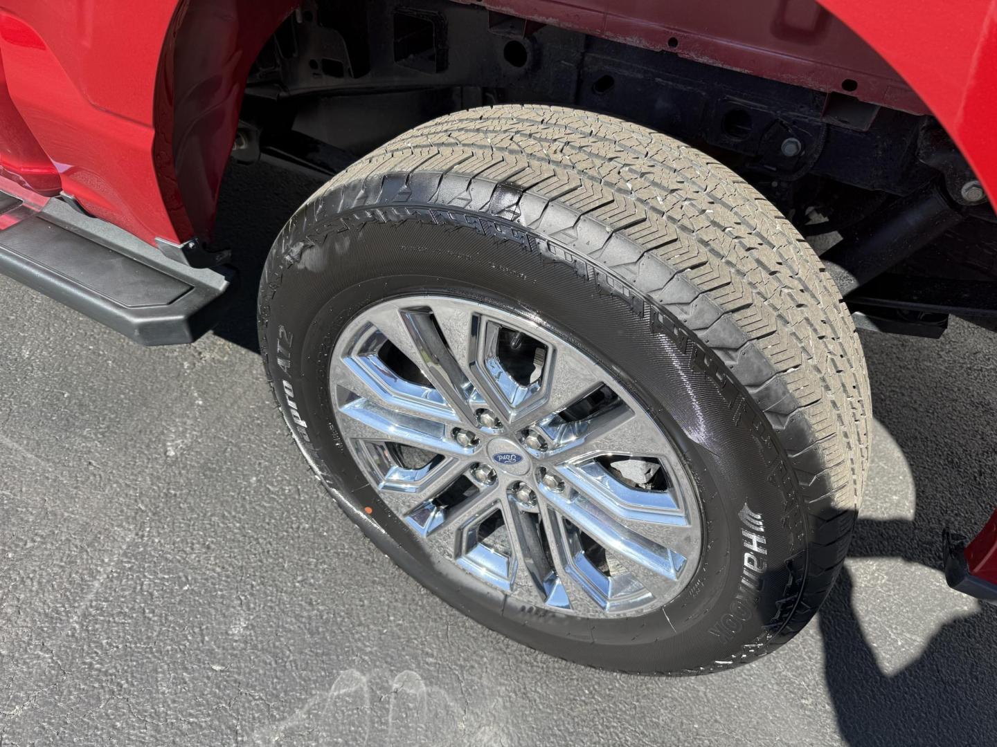 2025 Red Ford F-150 Lariat SuperCrew 4WD (1FTFW5L87SF) with an 3.5 V6 engine, 6A transmission, located at 8464 Route 219, Brockway, PA, 15824, (814) 265-1330, 41.226871, -78.780518 - Local 1-owner 2025 Ford F150 Crew Cab Lariat with ONLY 4300 miles. This truck stickered new for $70,000. Leather interior with cool/heated/power front seats. Navigation, 3.5/V6 Ecoboost, air condition, power equipment, tow package, bed cover/liner, Rear sliding window and much more. This Ford truck - Photo#12