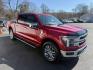 2025 Red Ford F-150 Lariat SuperCrew 4WD (1FTFW5L87SF) with an 3.5 V6 engine, 6A transmission, located at 8464 Route 219, Brockway, PA, 15824, (814) 265-1330, 41.226871, -78.780518 - Local 1-owner 2025 Ford F150 Crew Cab Lariat with ONLY 4300 miles. This truck stickered new for $70,000. Leather interior with cool/heated/power front seats. Navigation, 3.5/V6 Ecoboost, air condition, power equipment, tow package, bed cover/liner, Rear sliding window and much more. This Ford truck - Photo#22