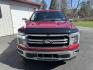 2025 Red Ford F-150 Lariat SuperCrew 4WD (1FTFW5L87SF) with an 3.5 V6 engine, 6A transmission, located at 8464 Route 219, Brockway, PA, 15824, (814) 265-1330, 41.226871, -78.780518 - Local 1-owner 2025 Ford F150 Crew Cab Lariat with ONLY 4300 miles. This truck stickered new for $70,000. Leather interior with cool/heated/power front seats. Navigation, 3.5/V6 Ecoboost, air condition, power equipment, tow package, bed cover/liner, Rear sliding window and much more. This Ford truck - Photo#23