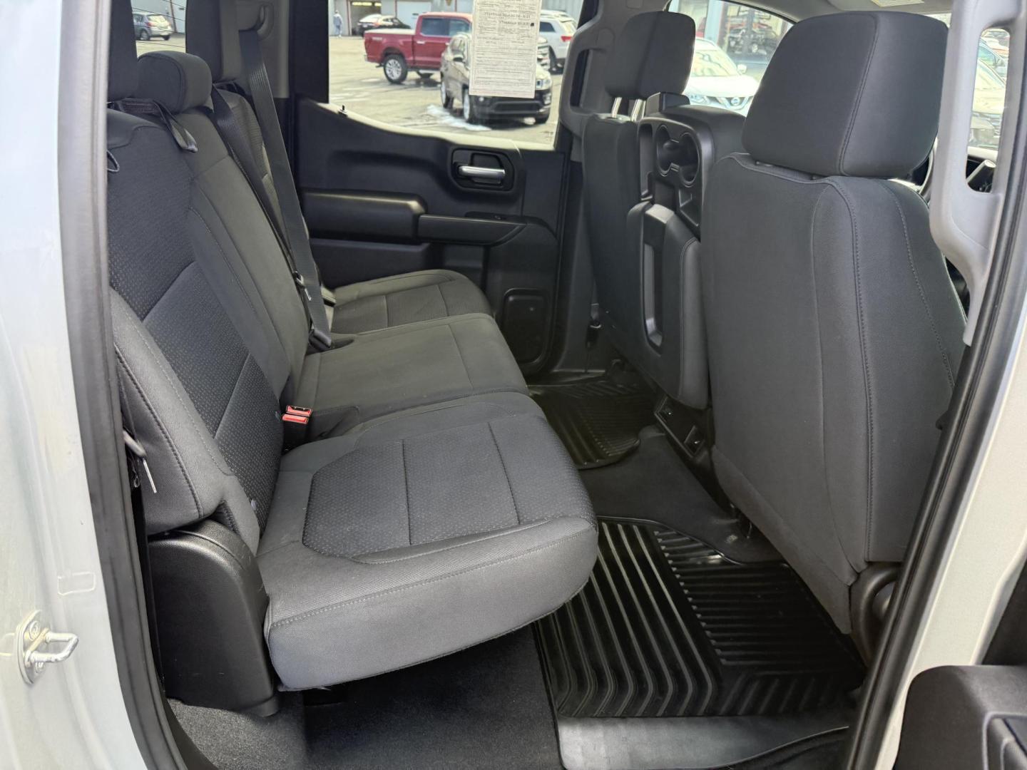 2021 Silver Chevrolet Silverado 1500 Custom Crew Cab Short Box 4WD (3GCPYBEKXMG) with an 2.7L L4 DOHC 16V TURBO engine, 6A transmission, located at 8464 Route 219, Brockway, PA, 15824, (814) 265-1330, 41.226871, -78.780518 - Nice clean, solid 2019 Chevrolet 1500 Silverado Custom 4wd well equipped and serviced up. This truck is priced to sell and priced well under retail value. - Photo#13