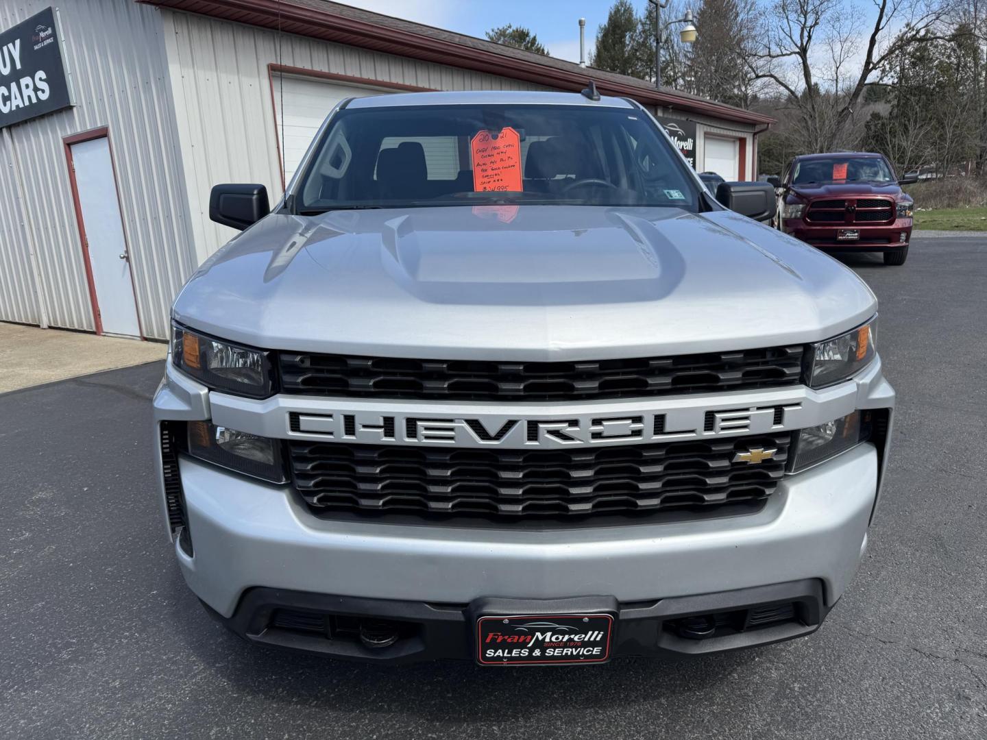 2021 Silver Chevrolet Silverado 1500 Custom Crew Cab Short Box 4WD (3GCPYBEKXMG) with an 2.7L L4 DOHC 16V TURBO engine, 6A transmission, located at 8464 Route 219, Brockway, PA, 15824, (814) 265-1330, 41.226871, -78.780518 - Nice clean, solid 2019 Chevrolet 1500 Silverado Custom 4wd well equipped and serviced up. This truck is priced to sell and priced well under retail value. - Photo#19