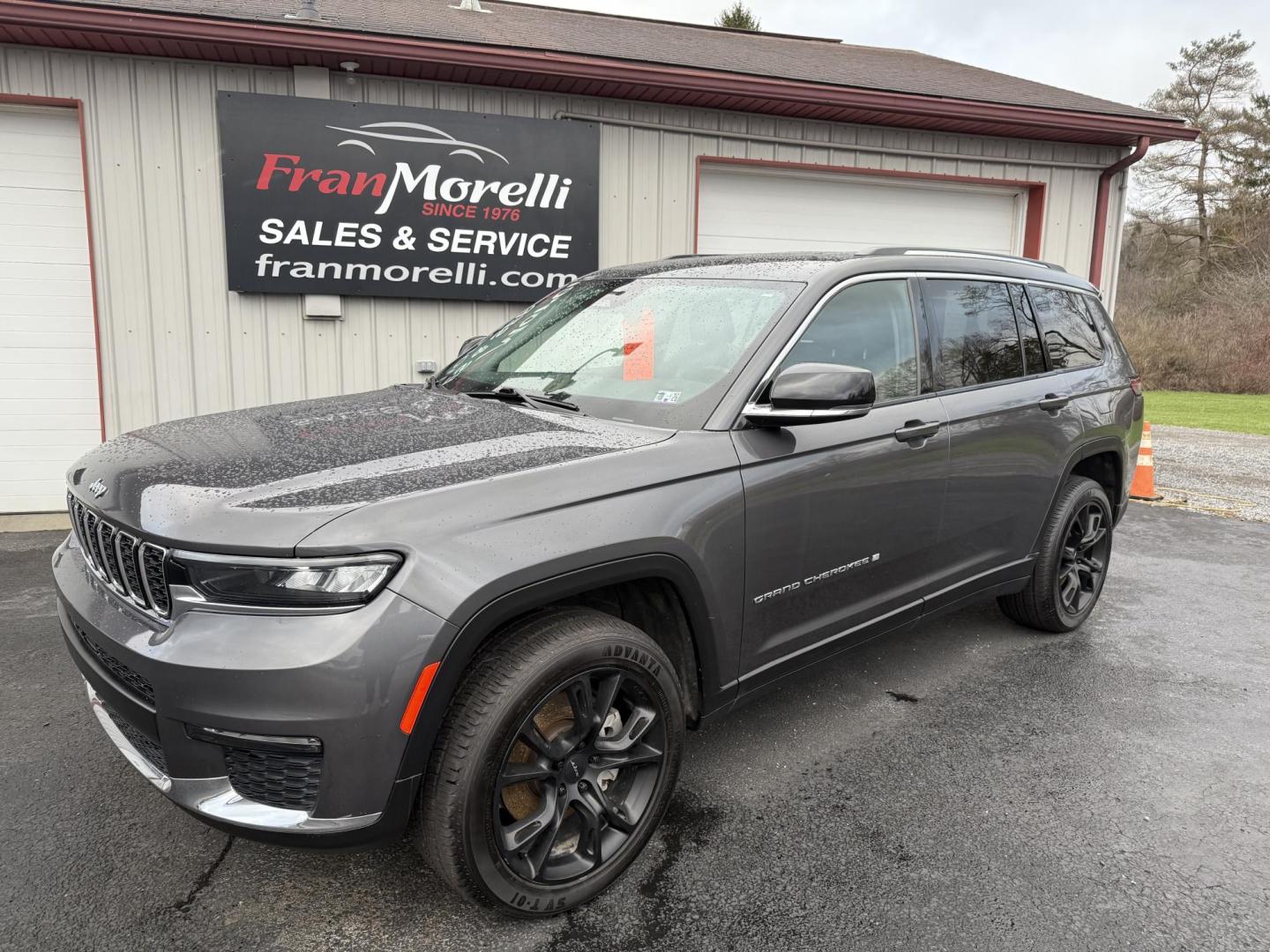 2021 Charcoal Jeep Grand Cherokee Limited 4WD (1C4RJKBG7M8) with an 3.6L V6 DOHC 24V engine, 8A transmission, located at 8464 Route 219, Brockway, PA, 15824, (814) 265-1330, 41.226871, -78.780518 - good looking 2021 Jeep Grand Cherokee L Limited with 3rd row seating, rear a/c, quad seating, leather interior with power/heated seats, and much more. This pre owned Jeep is serviced, Pa-Inspected, and comes with a 12 month/12000 mile warranty. - Photo#0