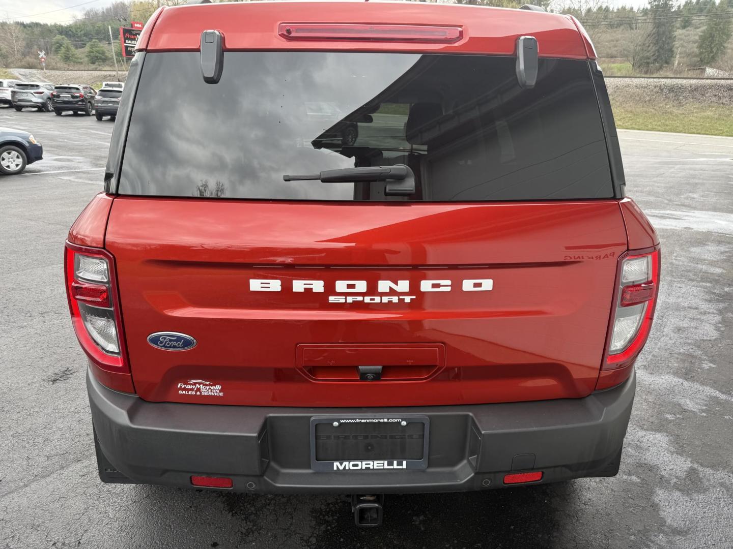 2022 Red Ford Bronco Sport Big Bend (3FMCR9B64NR) with an 1.5L L3 engine, 8A transmission, located at 8464 Route 219, Brockway, PA, 15824, (814) 265-1330, 41.226871, -78.780518 - Fresh arrival and in excellent shape. This 2022 Ford Bronco Sport Big Ben edition is well equipped with power/heated front seats, air condition, factory wheels, navigation, and low miles. This Ford suv is serviced, Pa-inspected, and comes with a warranty. Stop in and see the Morelli boys located in - Photo#9