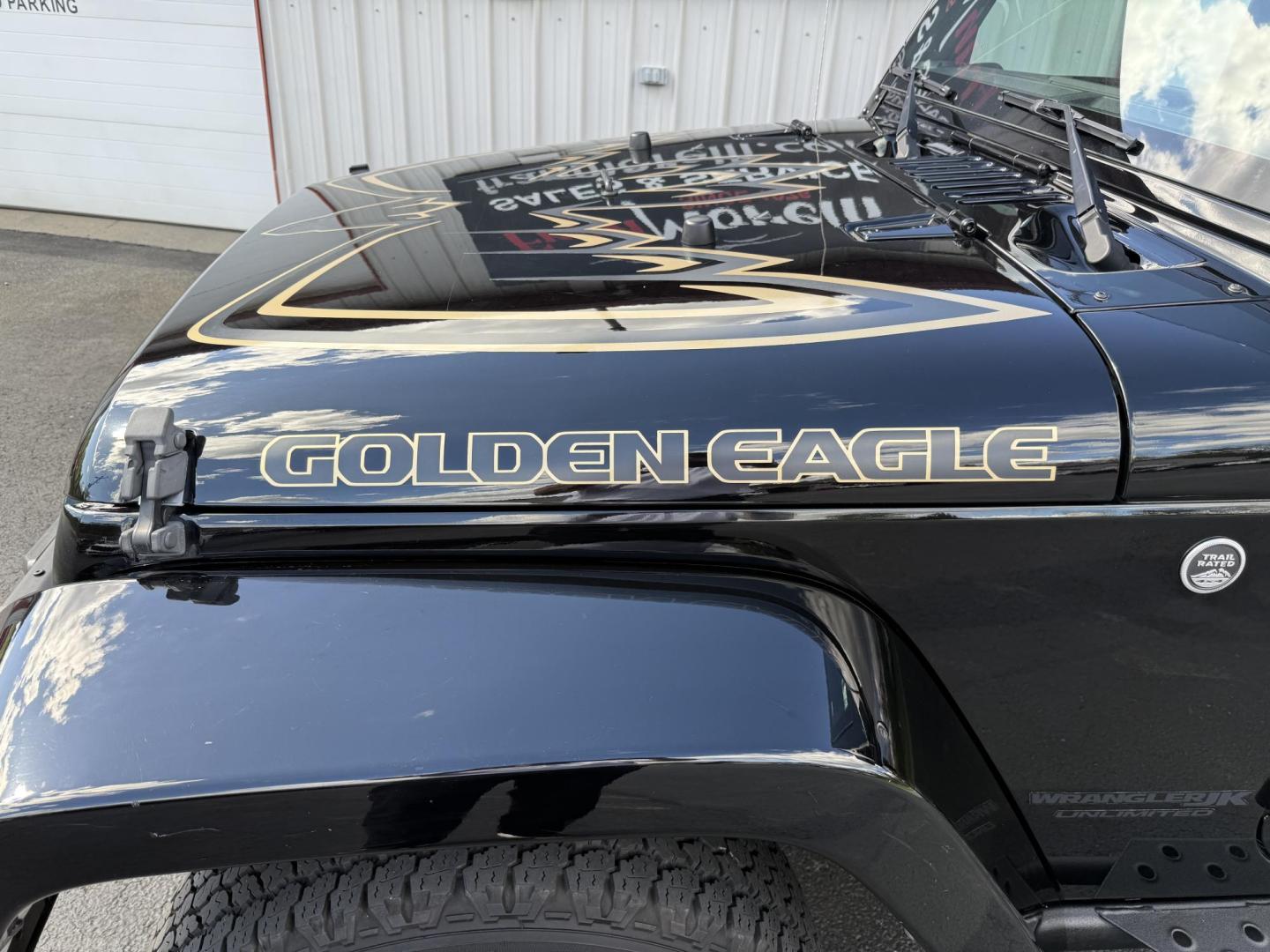 2018 Black Jeep Wrangler Unlimited Sport 4WD (1C4BJWDGXJL) with an 3.6L V6 DOHC 24V FFV engine, located at 8464 Route 219, Brockway, PA, 15824, (814) 265-1330, 41.226871, -78.780518 - Sharp looking 2018 Jeep Wrangler Unlimited 4x4 with good miles, well equipped, and ready to sell. This Jeep suv has a matching hard top, automatic, V6, air condition, power windows and locks, Golden Eagle package and much more. Clean, well taken care of and priced to sell! - Photo#2