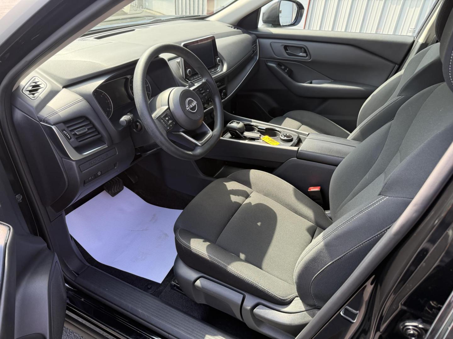 2024 Black Nissan Rogue S AWD (5N1BT3AB5RC) with an 2.5L L4 DOHC 16V engine, CVT transmission, located at 8464 Route 219, Brockway, PA, 15824, (814) 265-1330, 41.226871, -78.780518 - Good looking 1-owner 2024 Nissan Rogue S AWD with air condition, power windows and locks, factory wheels and much more. This Nissan suv is serviced, comes with a warranty, and priced to sell. Stop in and see the Morelli boys for your next vehicle, located in Jefferson County and have been selling us - Photo#3