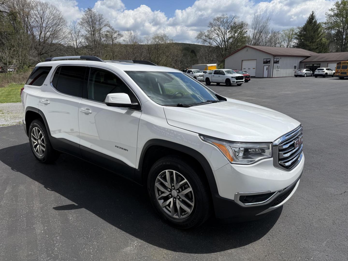 2019 White GMC Acadia SLE-2 AWD (1GKKNSLSXKZ) with an 3.6L V6 DOHC 24V engine, 6A transmission, located at 8464 Route 219, Brockway, PA, 15824, (814) 265-1330, 41.226871, -78.780518 - Sharp, clean, and well equipped 2019 GMC Acadia SLE AWD with air condition, rear a/c, middle row captain chairs, power sunroof, factory wheels and much more. Serviced up and ready to go. This GMC suv and many other clean suv's located in Jefferson county. - Photo#22