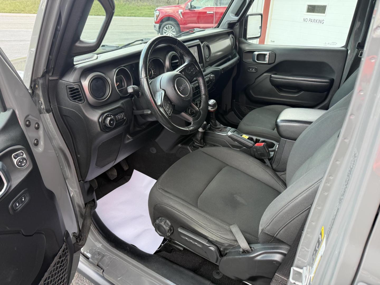 2021 Gray Jeep Wrangler Unlimited Sport (1C4HJXDG6MW) with an 3.6L V6 DOHC 24V FFV engine, 6sp transmission, located at 8464 Route 219, Brockway, PA, 15824, (814) 265-1330, 41.226871, -78.780518 - Super sharp 2021 Jeep Wrangler Unlimited Willys package with 6sp manual transmission, hard top, air condition, power windows and locks, factory wheels and much more. This Jeep suv is serviced and in very nice condition. Hurry in this one won't last long at this price. - Photo#4