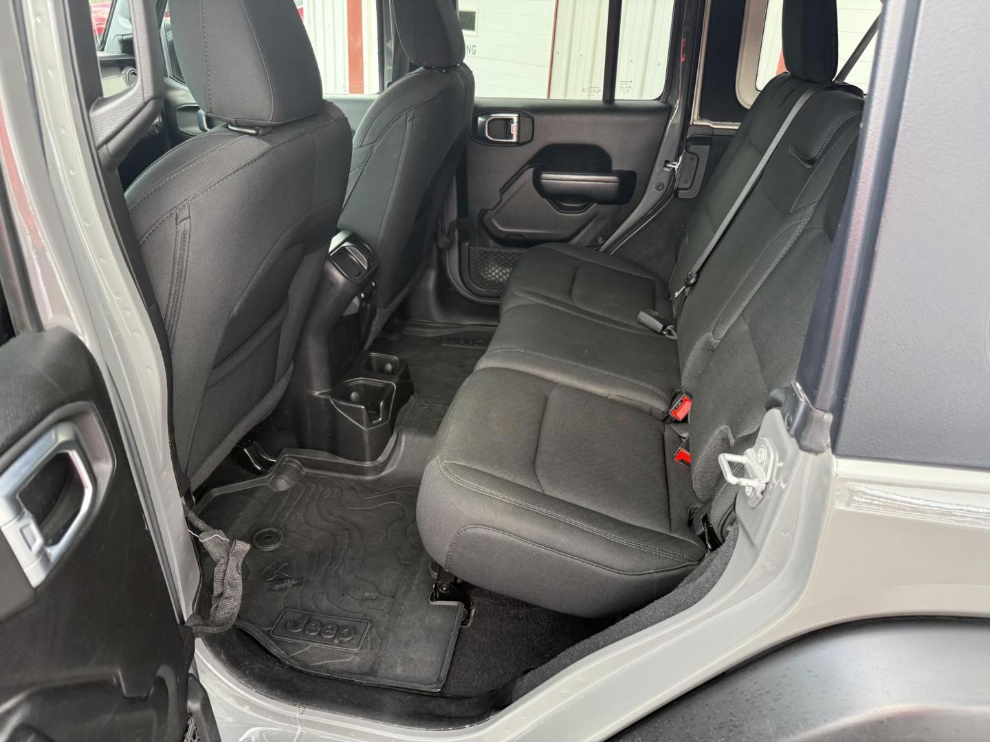 2021 Gray Jeep Wrangler Unlimited Sport (1C4HJXDG6MW) with an 3.6L V6 DOHC 24V FFV engine, 6sp transmission, located at 8464 Route 219, Brockway, PA, 15824, (814) 265-1330, 41.226871, -78.780518 - Super sharp 2021 Jeep Wrangler Unlimited Willys package with 6sp manual transmission, hard top, air condition, power windows and locks, factory wheels and much more. This Jeep suv is serviced and in very nice condition. Hurry in this one won't last long at this price. - Photo#7