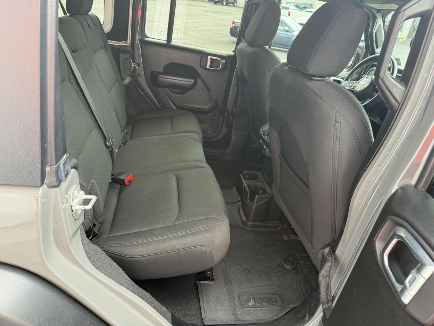 2021 Gray Jeep Wrangler Unlimited Sport (1C4HJXDG6MW) with an 3.6L V6 DOHC 24V FFV engine, 6sp transmission, located at 8464 Route 219, Brockway, PA, 15824, (814) 265-1330, 41.226871, -78.780518 - Super sharp 2021 Jeep Wrangler Unlimited Willys package with 6sp manual transmission, hard top, air condition, power windows and locks, factory wheels and much more. This Jeep suv is serviced and in very nice condition. Hurry in this one won't last long at this price. - Photo#12