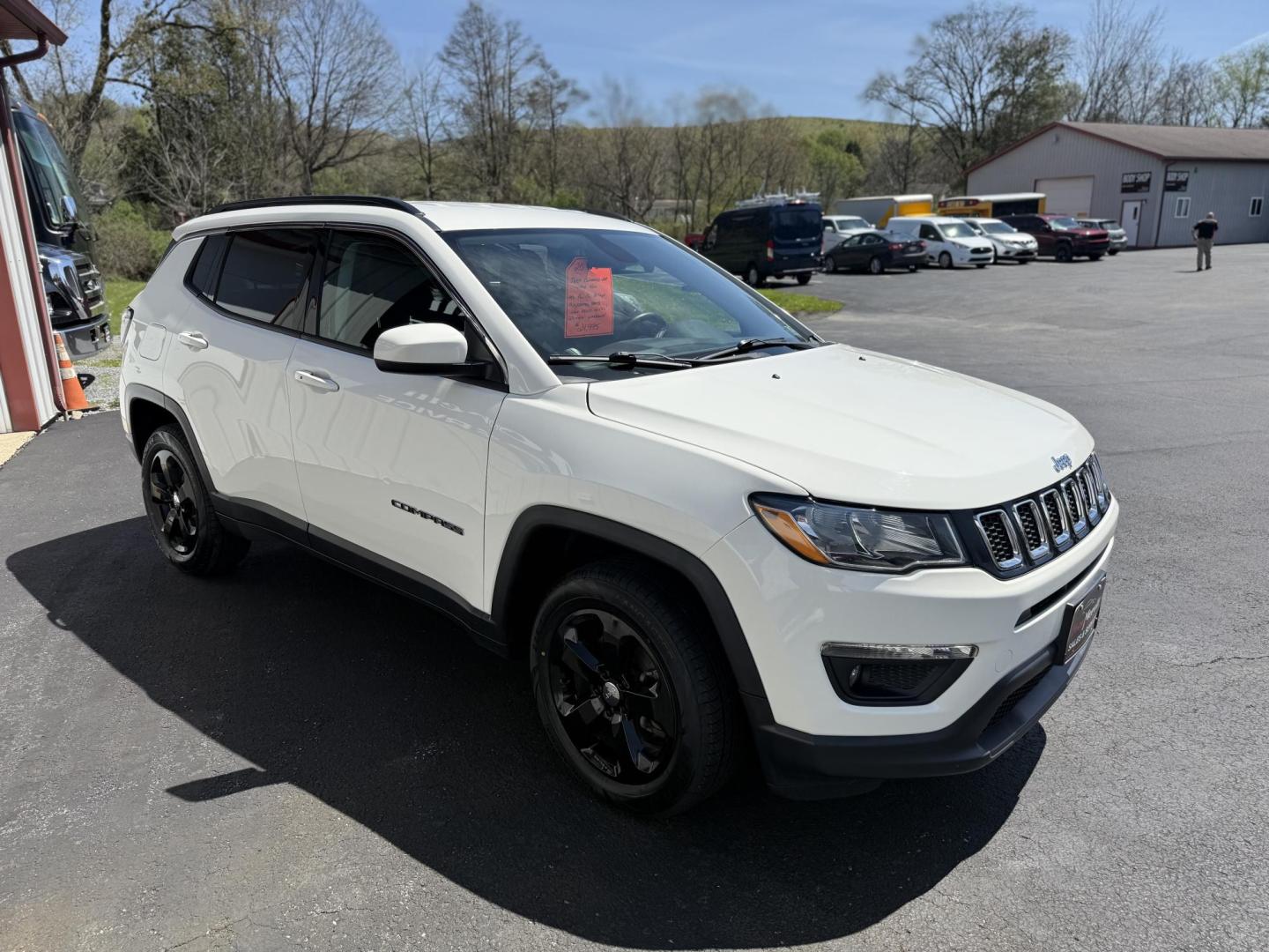 2021 White Jeep Compass Latitude 4WD (3C4NJDBB3MT) with an 2.4L L4 DOHC 16V engine, located at 8464 Route 219, Brockway, PA, 15824, (814) 265-1330, 41.226871, -78.780518 - Very clean and well taken care of 2021 Jeep Compass Latitude 4wd with cloth interior, power/heated front seats, air condition, power windows and locks, factory wheels and ONLY 28000 miles. This Jeep suv is serviced, and comes with a warranty. Stop in at Fran Morelli Sales and Service, located in Bro - Photo#18