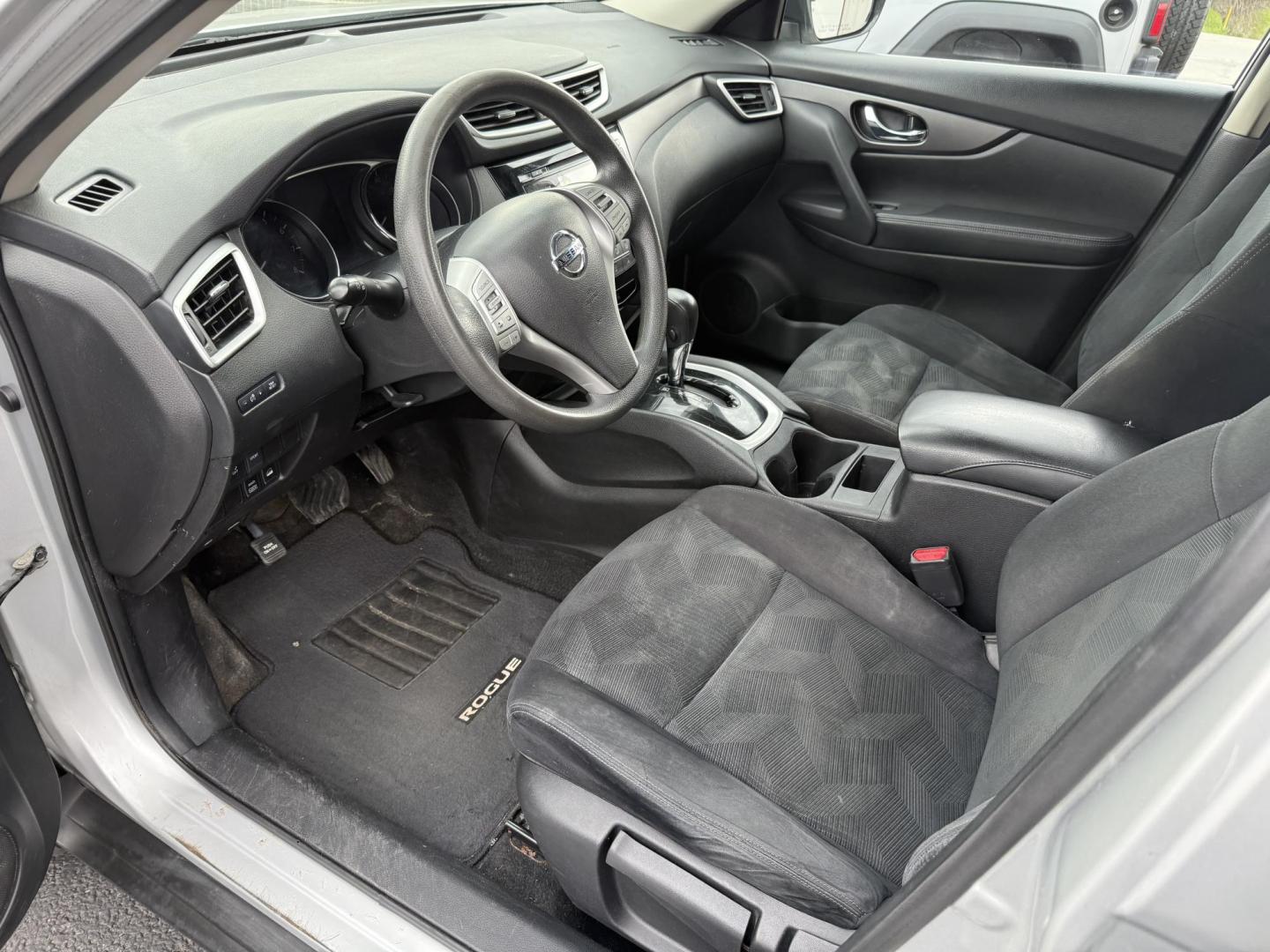 2016 Silver Nissan Rogue S AWD (JN8AT2MV0GW) with an 2.5L L4 DOHC 16V engine, CVT transmission, located at 8464 Route 219, Brockway, PA, 15824, (814) 265-1330, 41.226871, -78.780518 - Fresh trade in and new inspection and serviced. Runs great with lots of equipment. Priced thousands below retail value. - Photo#3