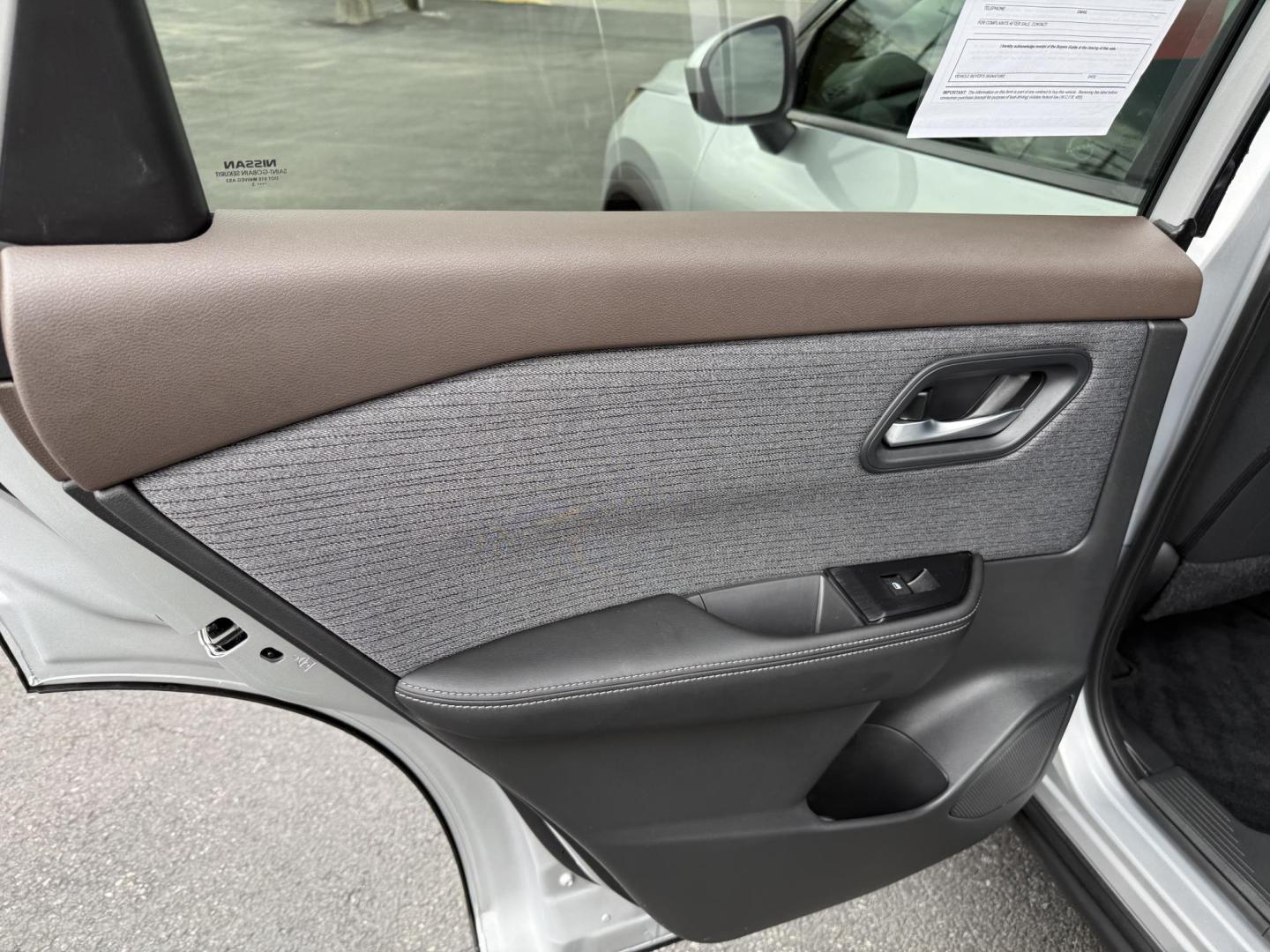 2023 Silver Nissan Rogue SV AWD (5N1BT3BB1PC) with an 2.5L L4 DOHC 16V engine, CVT transmission, located at 8464 Route 219, Brockway, PA, 15824, (814) 265-1330, 41.226871, -78.780518 - Very clean and well taken care of 2023 Nissan Rogue SV AWD with cloth interior, power seat, air condition, power windows and locks, factory wheels, and much more. ONLY 48000 miles on this 1-owner Rogue. Serviced up and comes with warranty. Stop in and see the Morelli boys today on this Nissan suv o - Photo#7