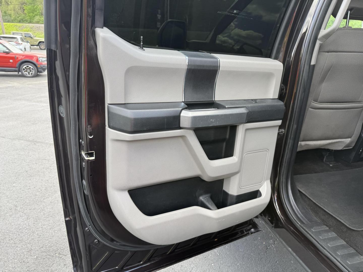 2018 Burgandy Ford F-150 King-Ranch SuperCrew 5.5-ft. 2WD (1FTEW1E56JF) with an 5.0L V8 OHV 32V engine, 6A transmission, located at 8464 Route 219, Brockway, PA, 15824, (814) 265-1330, 41.226871, -78.780518 - Jacked up 2018 Ford F150 Crew Cab 4wd with V8, air condition, power windows and locks, and 117000 miles. This Ford truck is serviced up and ready to go. - Photo#8