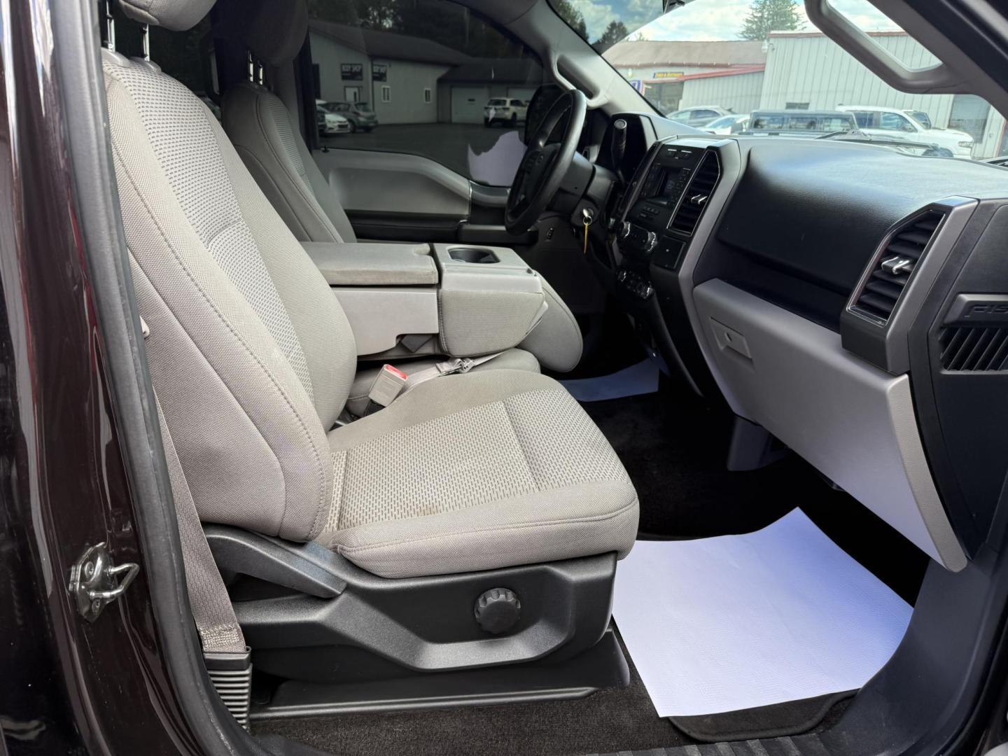 2018 Burgandy Ford F-150 King-Ranch SuperCrew 5.5-ft. 2WD (1FTEW1E56JF) with an 5.0L V8 OHV 32V engine, 6A transmission, located at 8464 Route 219, Brockway, PA, 15824, (814) 265-1330, 41.226871, -78.780518 - Jacked up 2018 Ford F150 Crew Cab 4wd with V8, air condition, power windows and locks, and 117000 miles. This Ford truck is serviced up and ready to go. - Photo#15