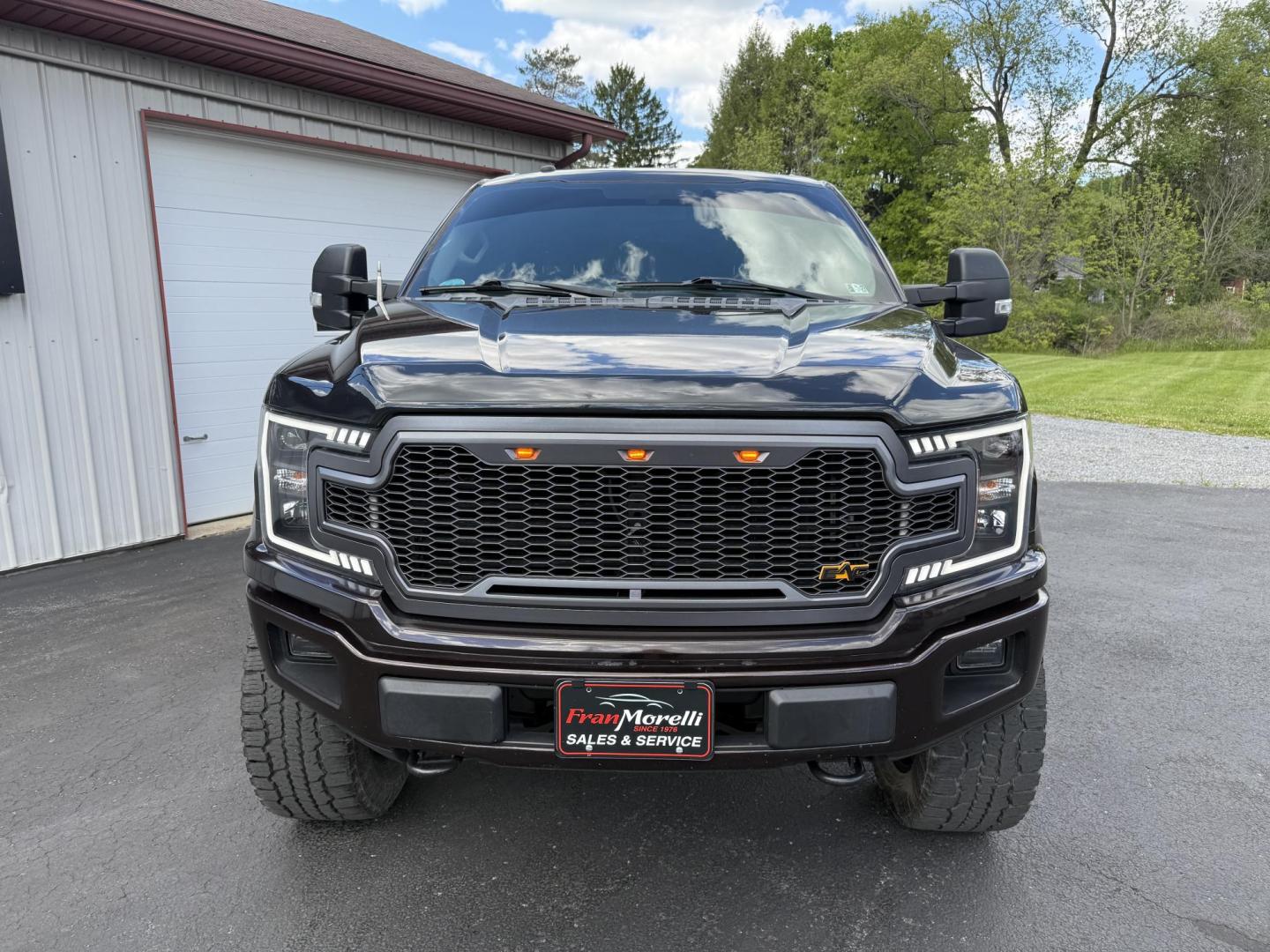 2018 Burgandy Ford F-150 King-Ranch SuperCrew 5.5-ft. 2WD (1FTEW1E56JF) with an 5.0L V8 OHV 32V engine, 6A transmission, located at 8464 Route 219, Brockway, PA, 15824, (814) 265-1330, 41.226871, -78.780518 - Jacked up 2018 Ford F150 Crew Cab 4wd with V8, air condition, power windows and locks, and 117000 miles. This Ford truck is serviced up and ready to go. - Photo#19