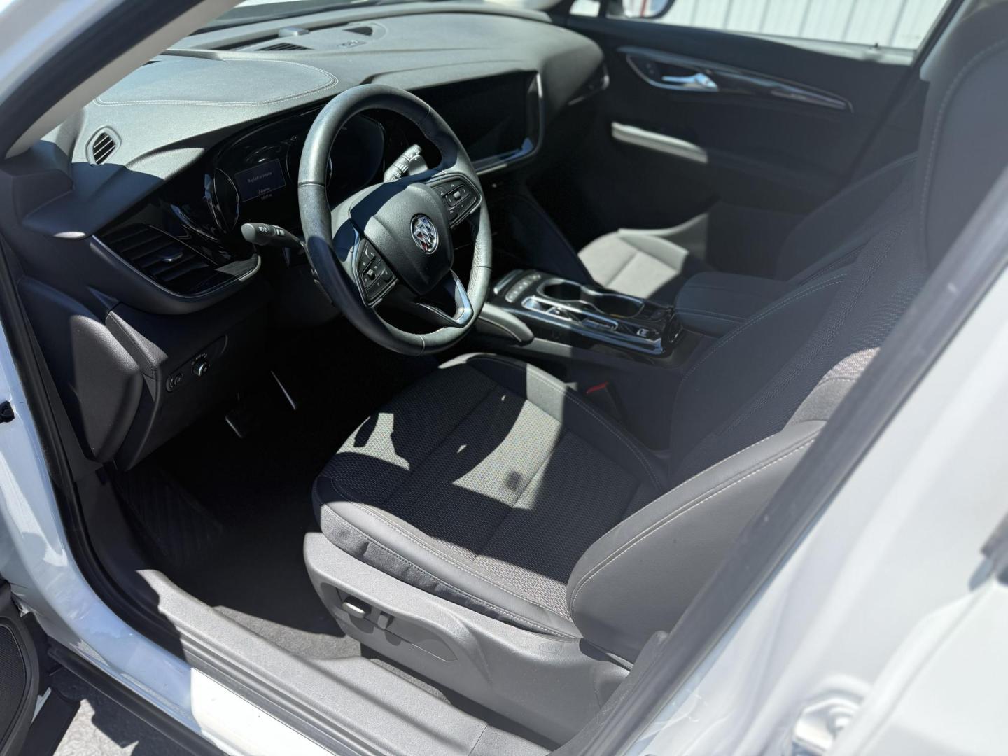 2023 White Buick Envision Preferred AWD (LRBFZMR4XPD) with an 2.0L L4 DOHC 24V TURBO engine, 6A transmission, located at 8464 Route 219, Brockway, PA, 15824, (814) 265-1330, 41.226871, -78.780518 - Sharp looking 2023 Buick Envision well equipped and ready to sell. This Buick suv has cloth interior with power/heated seats, big screen radio with back up camera, power windows and locks and factory wheels. Only 34000 miles on this preowned 1-owner vehicle. Stop in and see the Morelli boys on this - Photo#3
