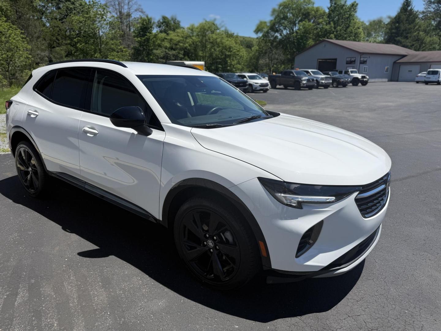 2023 White Buick Envision Preferred AWD (LRBFZMR4XPD) with an 2.0L L4 DOHC 24V TURBO engine, 6A transmission, located at 8464 Route 219, Brockway, PA, 15824, (814) 265-1330, 41.226871, -78.780518 - Sharp looking 2023 Buick Envision well equipped and ready to sell. This Buick suv has cloth interior with power/heated seats, big screen radio with back up camera, power windows and locks and factory wheels. Only 34000 miles on this preowned 1-owner vehicle. Stop in and see the Morelli boys on this - Photo#15