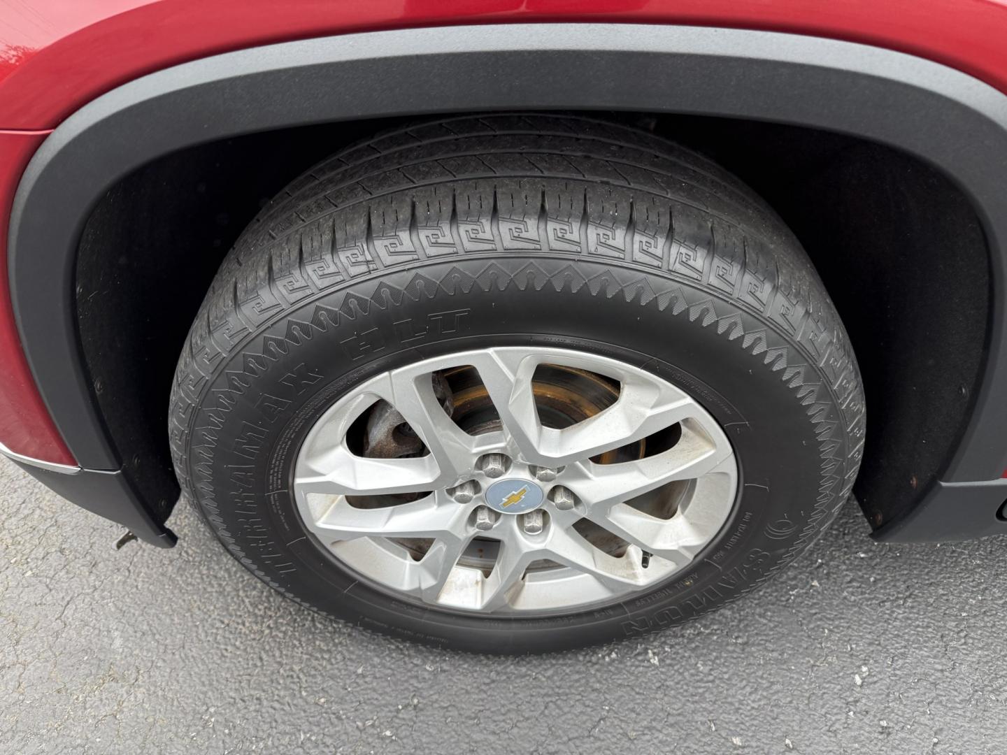 2019 Red Chevrolet Traverse LT Cloth AWD (1GNEVGKW3KJ) with an 3.6L V6 DOHC 24V engine, 9A transmission, located at 8464 Route 219, Brockway, PA, 15824, (814) 265-1330, 41.226871, -78.780518 - Sharp and well taken care of!! Stop in and see this 2019 Chev Traverse LT AWD with V6, air condition, cloth interior with pwr seat, factory wheels, quad seating, rear seat with rear a/c, and good miles. Serviced up and ready to sell. Fran Morelli Sales and Service has been selling vehicles for 50 ye- Photo#1