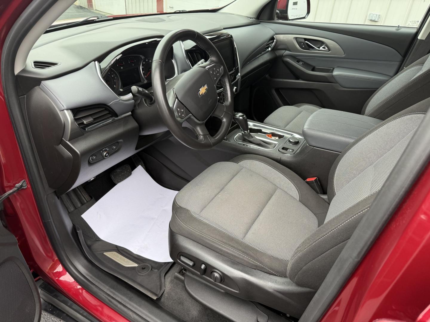 2019 Red Chevrolet Traverse LT Cloth AWD (1GNEVGKW3KJ) with an 3.6L V6 DOHC 24V engine, 9A transmission, located at 8464 Route 219, Brockway, PA, 15824, (814) 265-1330, 41.226871, -78.780518 - Sharp and well taken care of!! Stop in and see this 2019 Chev Traverse LT AWD with V6, air condition, cloth interior with pwr seat, factory wheels, quad seating, rear seat with rear a/c, and good miles. Serviced up and ready to sell. Fran Morelli Sales and Service has been selling vehicles for 50 ye- Photo#3