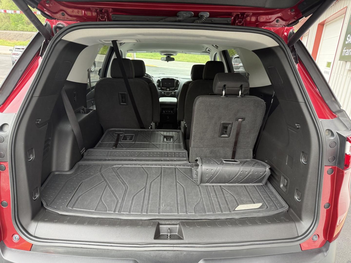 2019 Red Chevrolet Traverse LT Cloth AWD (1GNEVGKW3KJ) with an 3.6L V6 DOHC 24V engine, 9A transmission, located at 8464 Route 219, Brockway, PA, 15824, (814) 265-1330, 41.226871, -78.780518 - Sharp and well taken care of!! Stop in and see this 2019 Chev Traverse LT AWD with V6, air condition, cloth interior with pwr seat, factory wheels, quad seating, rear seat with rear a/c, and good miles. Serviced up and ready to sell. Fran Morelli Sales and Service has been selling vehicles for 50 ye- Photo#12