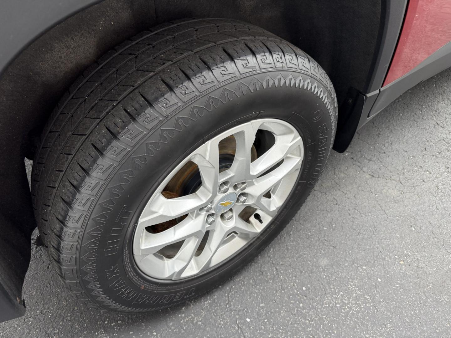 2019 Red Chevrolet Traverse LT Cloth AWD (1GNEVGKW3KJ) with an 3.6L V6 DOHC 24V engine, 9A transmission, located at 8464 Route 219, Brockway, PA, 15824, (814) 265-1330, 41.226871, -78.780518 - Sharp and well taken care of!! Stop in and see this 2019 Chev Traverse LT AWD with V6, air condition, cloth interior with pwr seat, factory wheels, quad seating, rear seat with rear a/c, and good miles. Serviced up and ready to sell. Fran Morelli Sales and Service has been selling vehicles for 50 ye- Photo#14