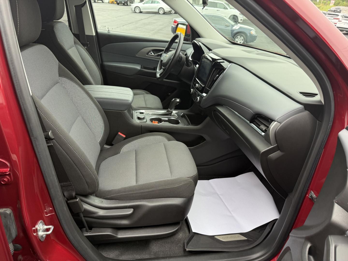 2019 Red Chevrolet Traverse LT Cloth AWD (1GNEVGKW3KJ) with an 3.6L V6 DOHC 24V engine, 9A transmission, located at 8464 Route 219, Brockway, PA, 15824, (814) 265-1330, 41.226871, -78.780518 - Sharp and well taken care of!! Stop in and see this 2019 Chev Traverse LT AWD with V6, air condition, cloth interior with pwr seat, factory wheels, quad seating, rear seat with rear a/c, and good miles. Serviced up and ready to sell. Fran Morelli Sales and Service has been selling vehicles for 50 ye- Photo#17