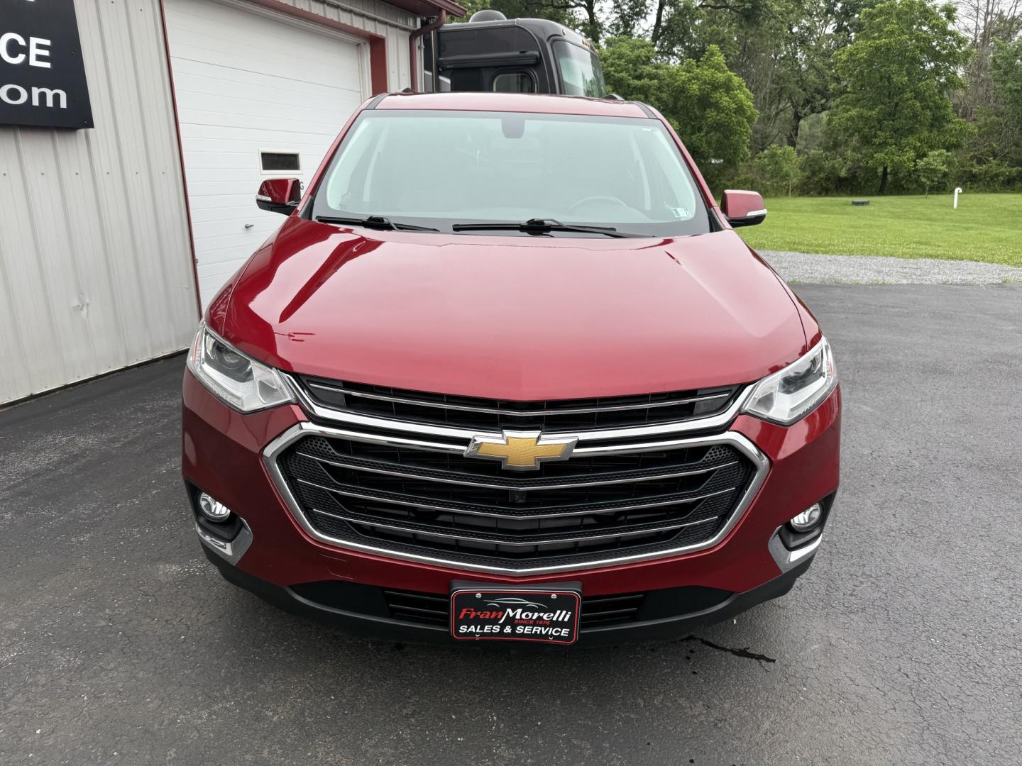 2019 Red Chevrolet Traverse LT Cloth AWD (1GNEVGKW3KJ) with an 3.6L V6 DOHC 24V engine, 9A transmission, located at 8464 Route 219, Brockway, PA, 15824, (814) 265-1330, 41.226871, -78.780518 - Sharp and well taken care of!! Stop in and see this 2019 Chev Traverse LT AWD with V6, air condition, cloth interior with pwr seat, factory wheels, quad seating, rear seat with rear a/c, and good miles. Serviced up and ready to sell. Fran Morelli Sales and Service has been selling vehicles for 50 ye- Photo#21