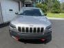 2019 Gray Jeep Cherokee Trailhawk 4WD (1C4PJMBX9KD) with an 3.2L V6 DOHC 24V engine, 9A transmission, located at 8464 Route 219, Brockway, PA, 15824, (814) 265-1330, 41.226871, -78.780518 - Sharp looking 2019 Jeep Cherokee Trailhawk 4wd with cloth interior, air condition, power windows and locks, Powerful V6, and much more. This Jeep is serviced with new inspection and ready to roll. Stop in at Fran's and check this Jeep out and the many other clean vehicles, selling vehicles for 50 ye- Photo#20