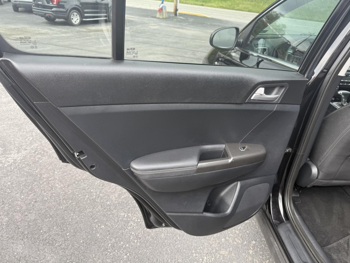 2019 Black Kia Sportage LX AWD (KNDPMCAC0K7) with an 2.4L V6 DOHC 24V engine, 6A transmission, located at 8464 Route 219, Brockway, PA, 15824, (814) 265-1330, 41.226871, -78.780518 - Good looking pre owned 2019 Kia Sportage LX with all wheel drive, 4 cyl engine, air condition, power windows and locks, back up camera, factory alloy wheels and ONLY 47000 miles. This Kia is serviced up with new brakes. Stop in and see the Morelli boys today on this Kia suv or one of the other clean- Photo#8