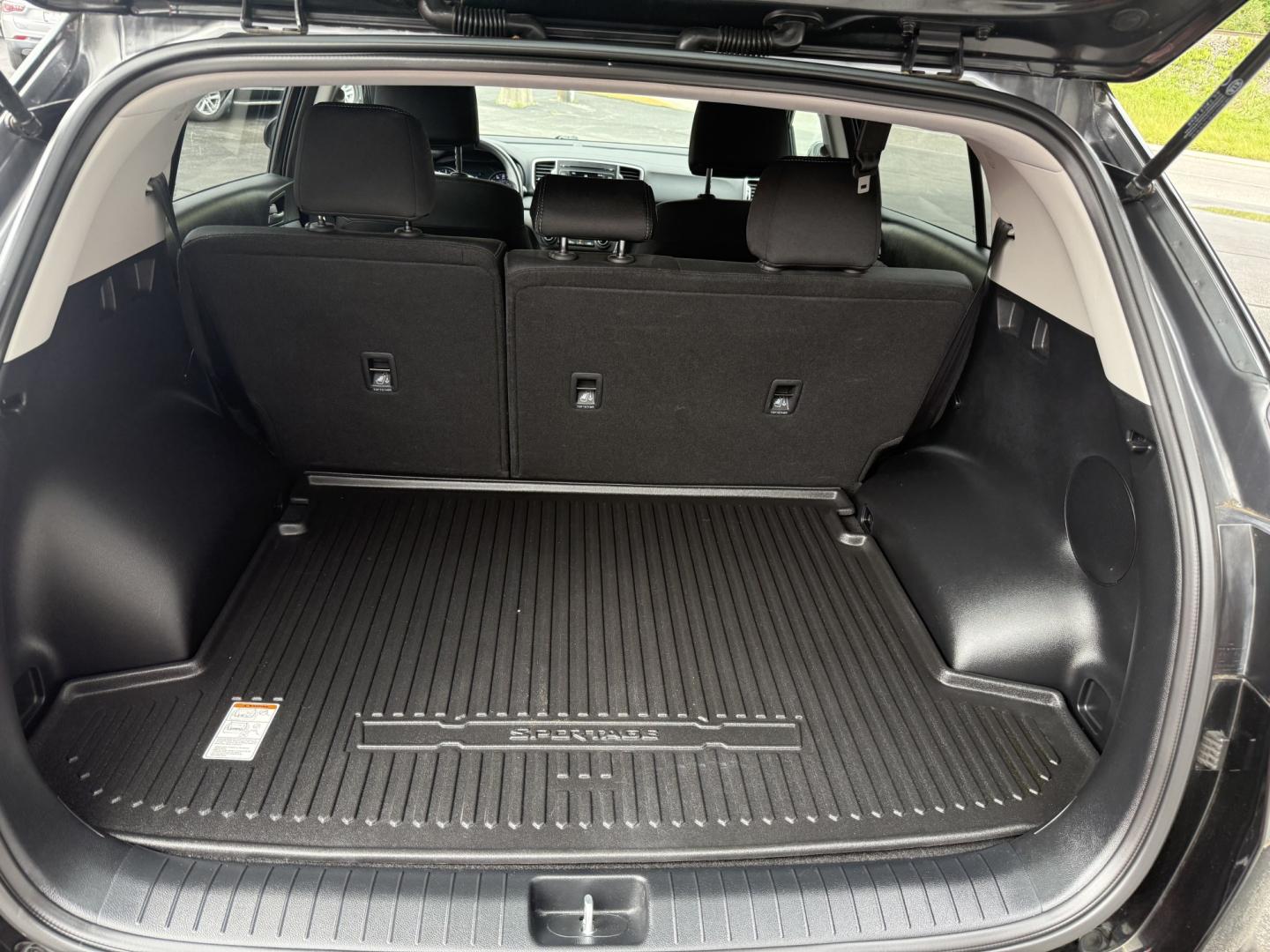 2019 Black Kia Sportage LX AWD (KNDPMCAC0K7) with an 2.4L V6 DOHC 24V engine, 6A transmission, located at 8464 Route 219, Brockway, PA, 15824, (814) 265-1330, 41.226871, -78.780518 - Good looking pre owned 2019 Kia Sportage LX with all wheel drive, 4 cyl engine, air condition, power windows and locks, back up camera, factory alloy wheels and ONLY 47000 miles. This Kia is serviced up with new brakes. Stop in and see the Morelli boys today on this Kia suv or one of the other clean- Photo#11