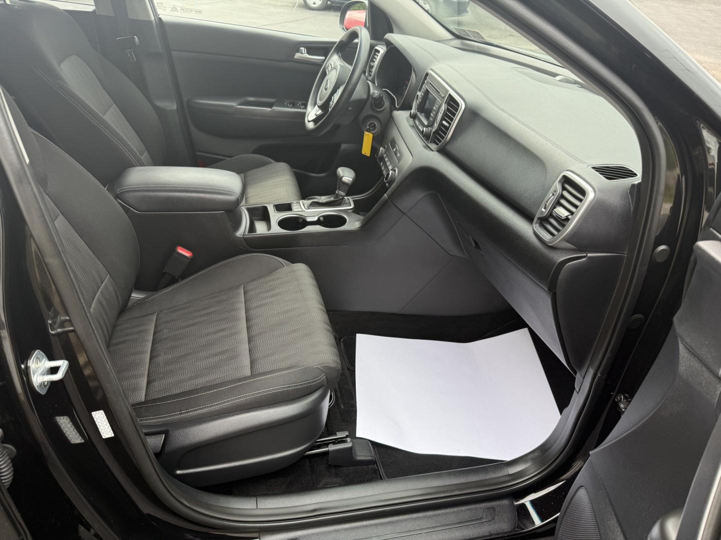 2019 Black Kia Sportage LX AWD (KNDPMCAC0K7) with an 2.4L V6 DOHC 24V engine, 6A transmission, located at 8464 Route 219, Brockway, PA, 15824, (814) 265-1330, 41.226871, -78.780518 - Good looking pre owned 2019 Kia Sportage LX with all wheel drive, 4 cyl engine, air condition, power windows and locks, back up camera, factory alloy wheels and ONLY 47000 miles. This Kia is serviced up with new brakes. Stop in and see the Morelli boys today on this Kia suv or one of the other clean- Photo#15