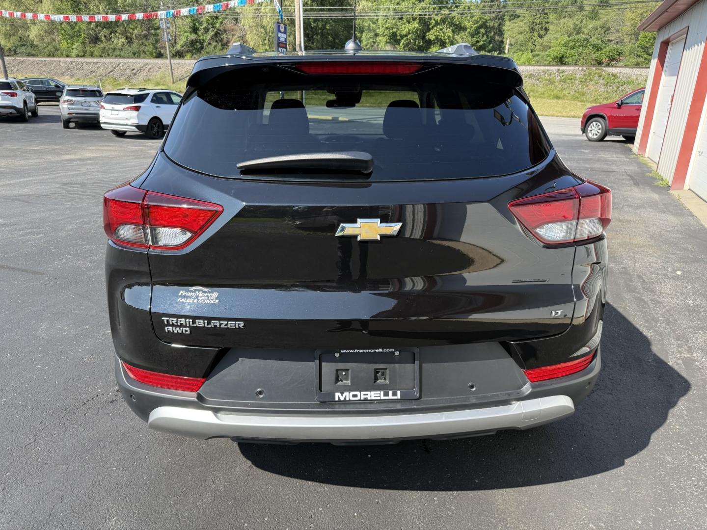 2021 Black Chevrolet Trailblazer LT AWD (KL79MRSL9MB) with an 1.3L L3 DOHC 12V engine, 9A transmission, located at 8464 Route 219, Brockway, PA, 15824, (814) 265-1330, 41.226871, -78.780518 - Good looking and well equipped. Stop in and see this 2021 Chev Trailblazer LT AWD with power seat, heated front seats, cloth interior, air condition, and much much more. This Chevy suv is serviced with new tires and comes with a 12 month/12000 mile warranty. Stop in and see the Morelli boys today, s- Photo#10